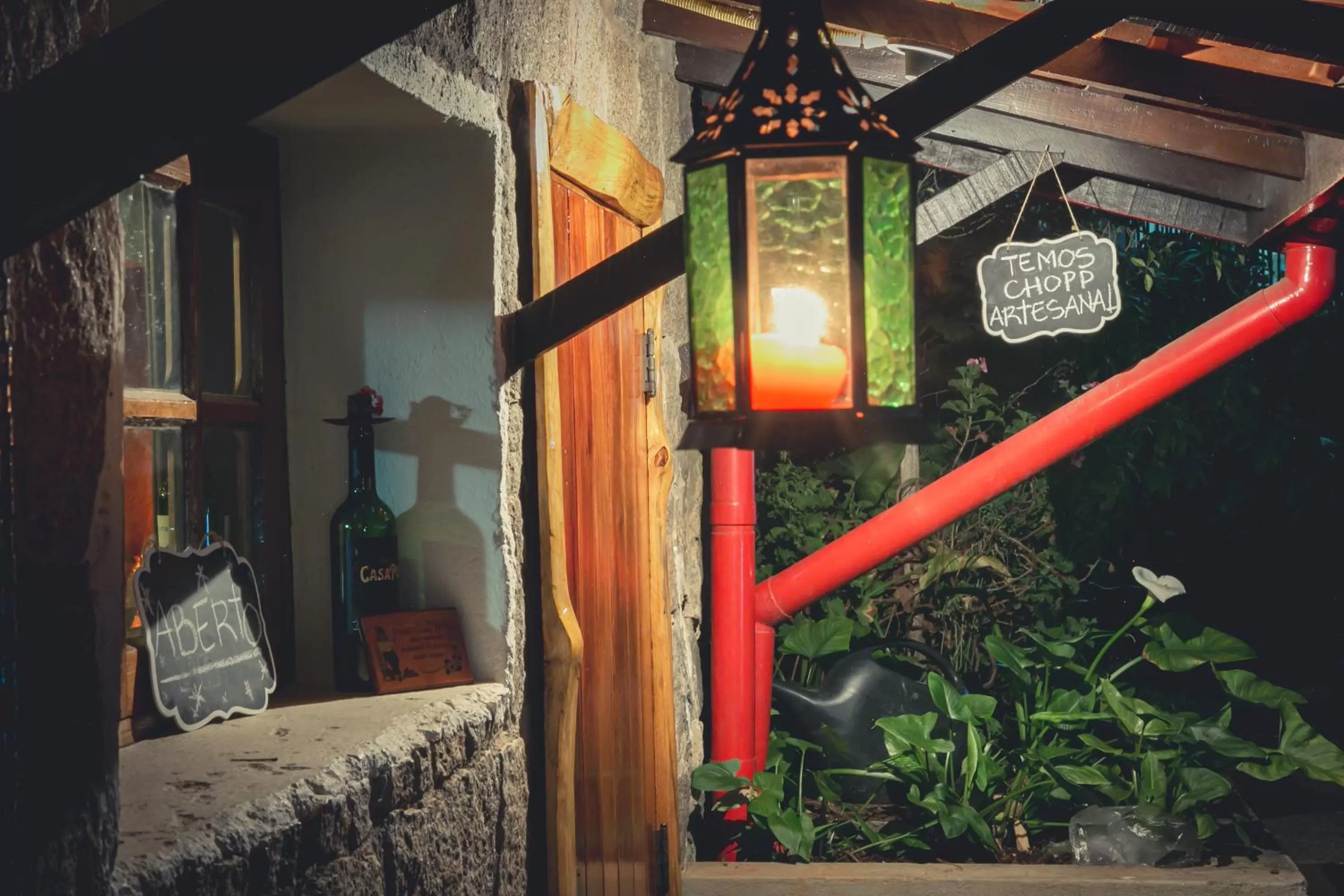 Night in Pousada Aguia da Montanha