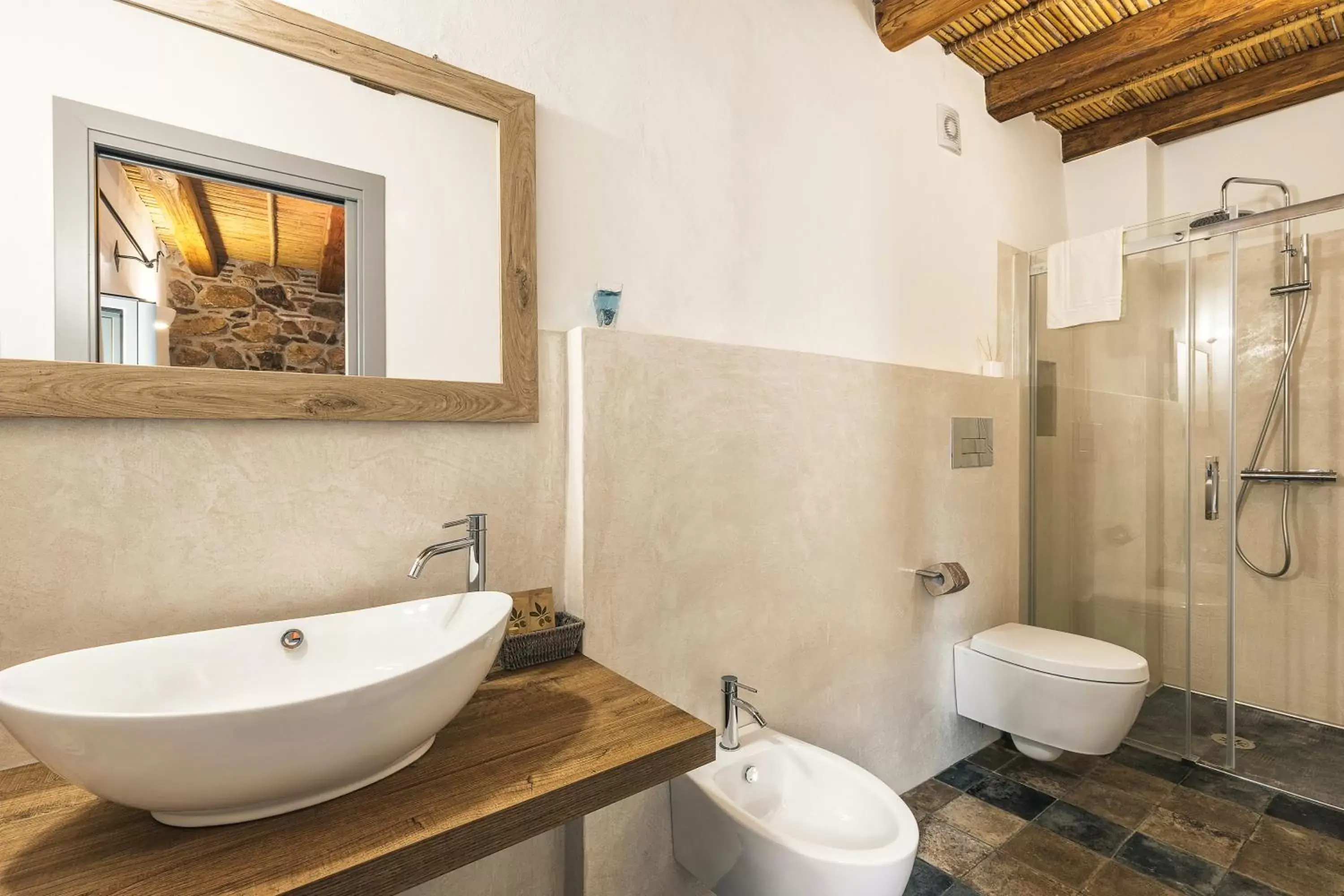 Bathroom in Sa Crai B&B - Sardinian Experience