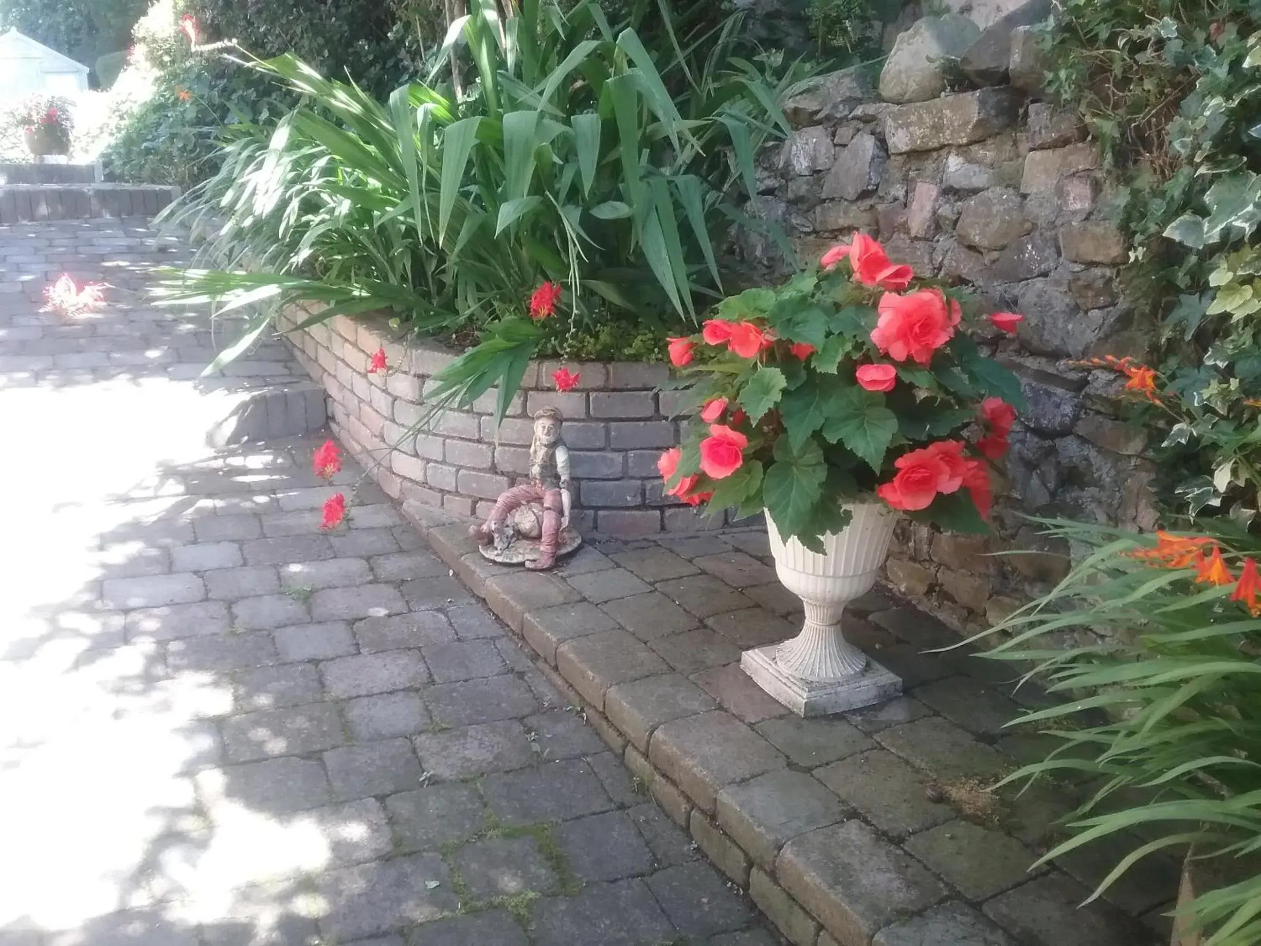 Patio in Ashleigh Guest House