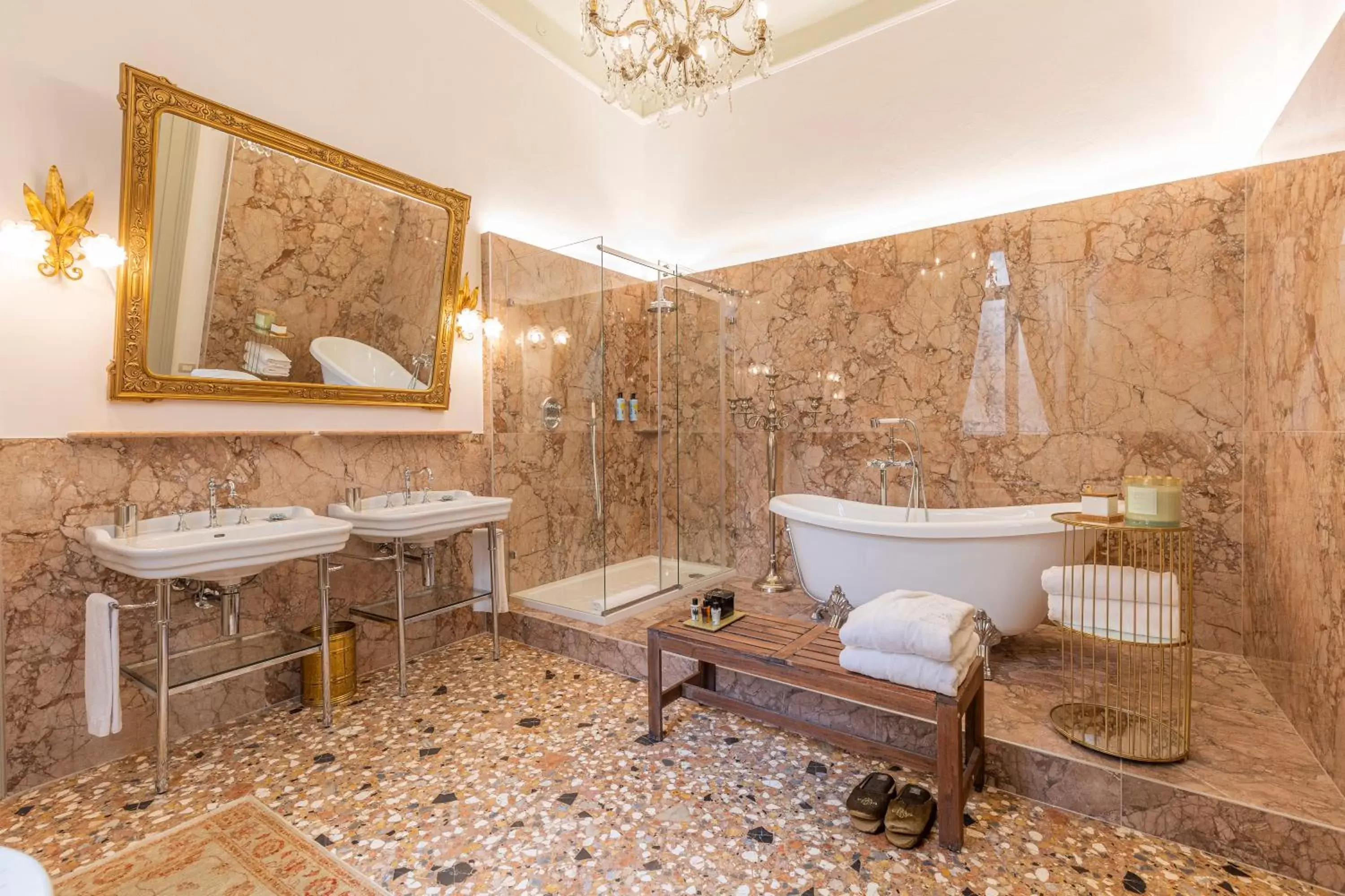 Bathroom in Corte Realdi - Palazzo Camozzini