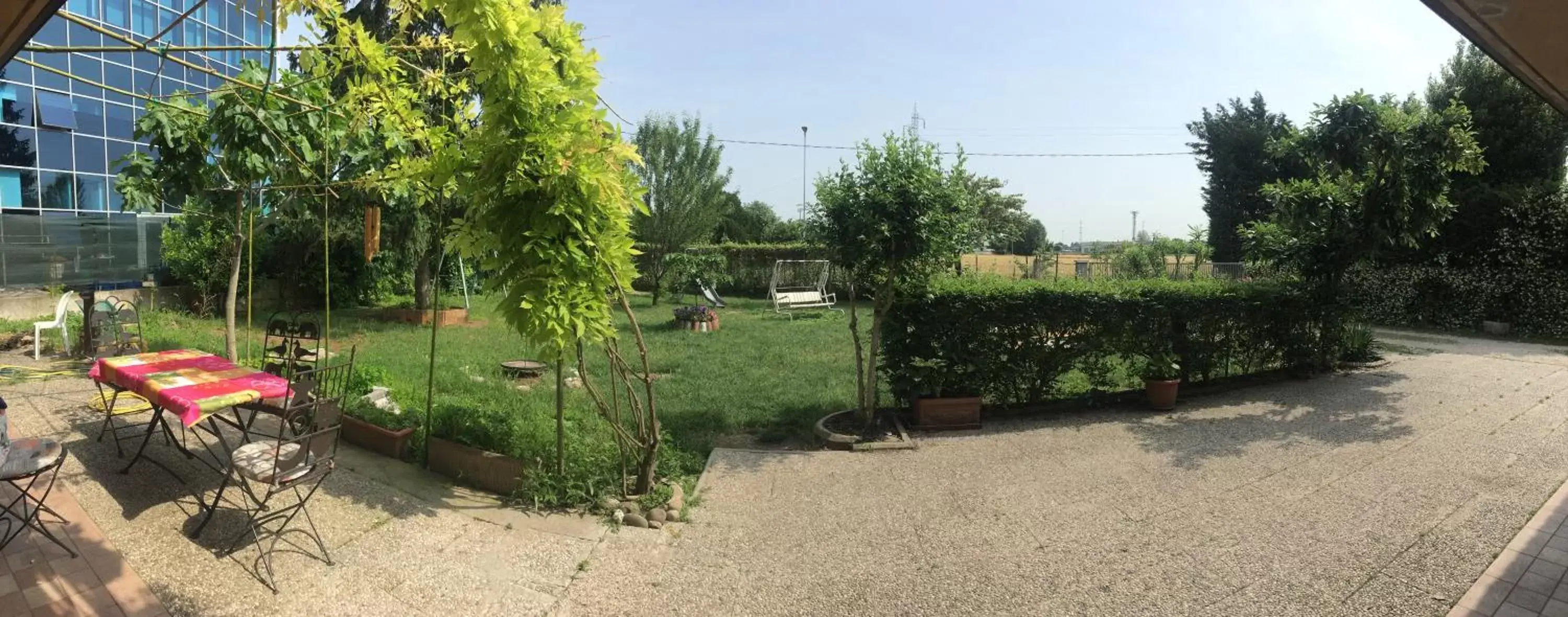 Inner courtyard view in Al Divenire B&B Apartments