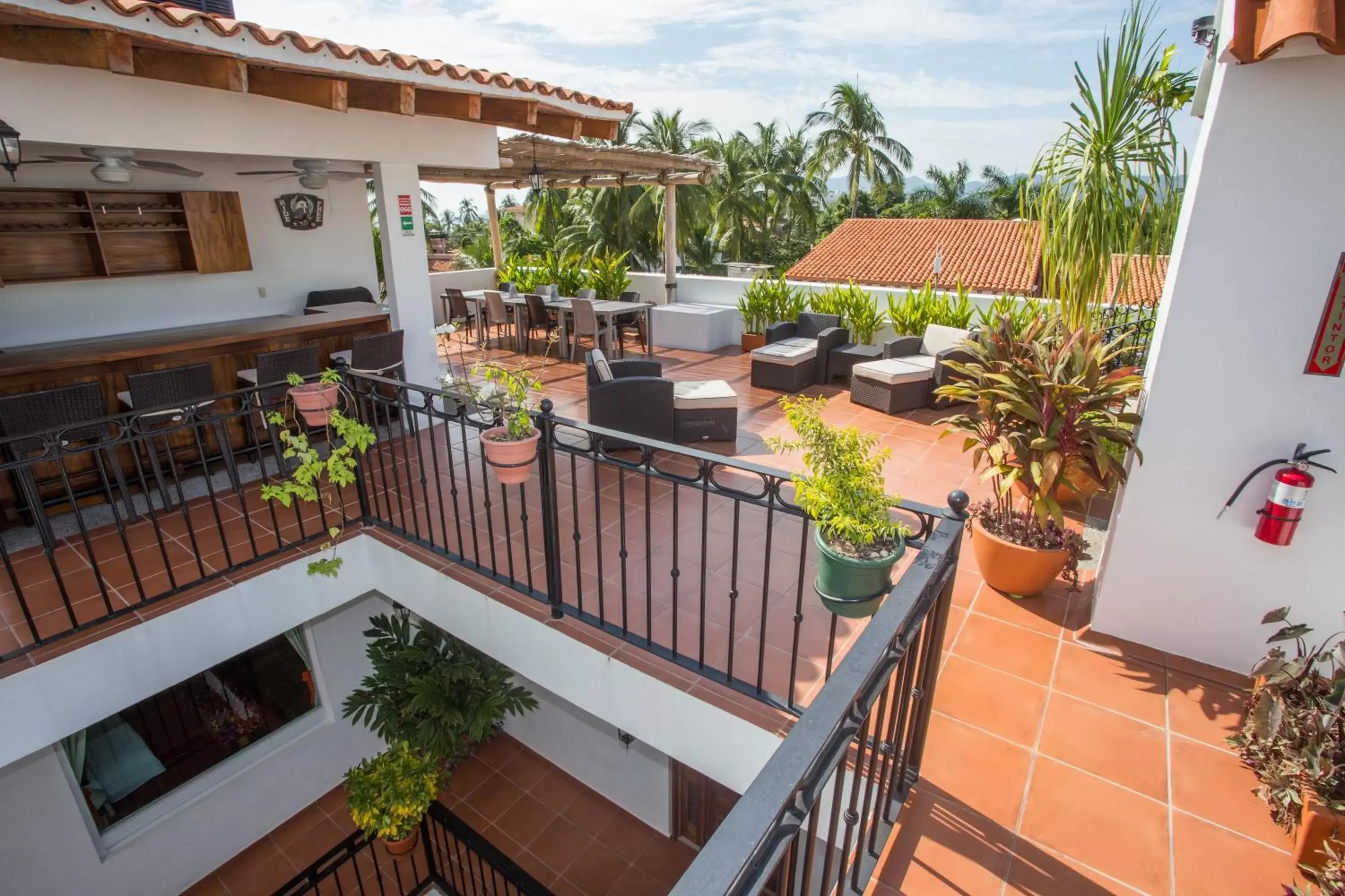 Patio, Balcony/Terrace in Refugio del Mar Luxury Hotel Boutique