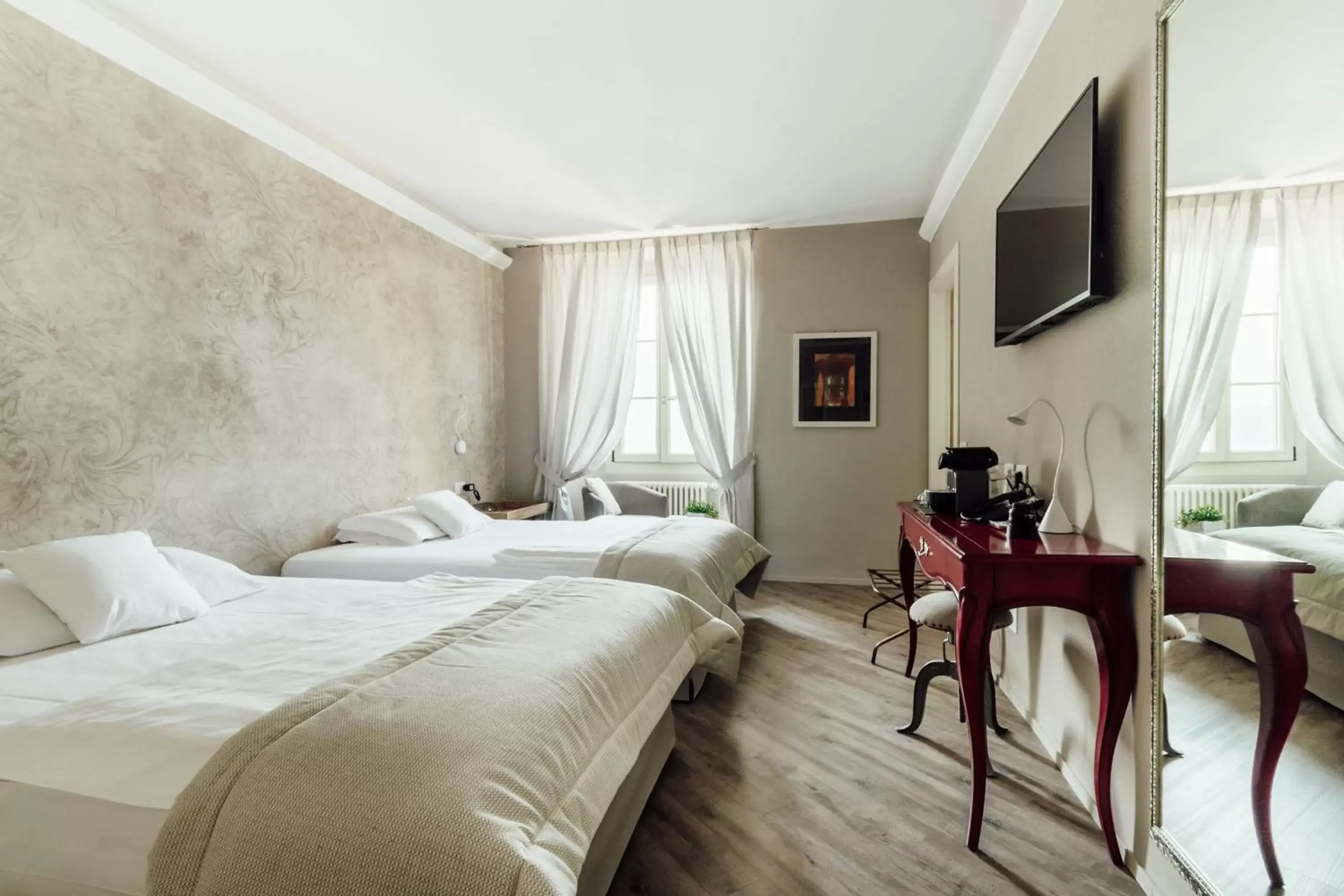 Bedroom in Relais Villa Porta