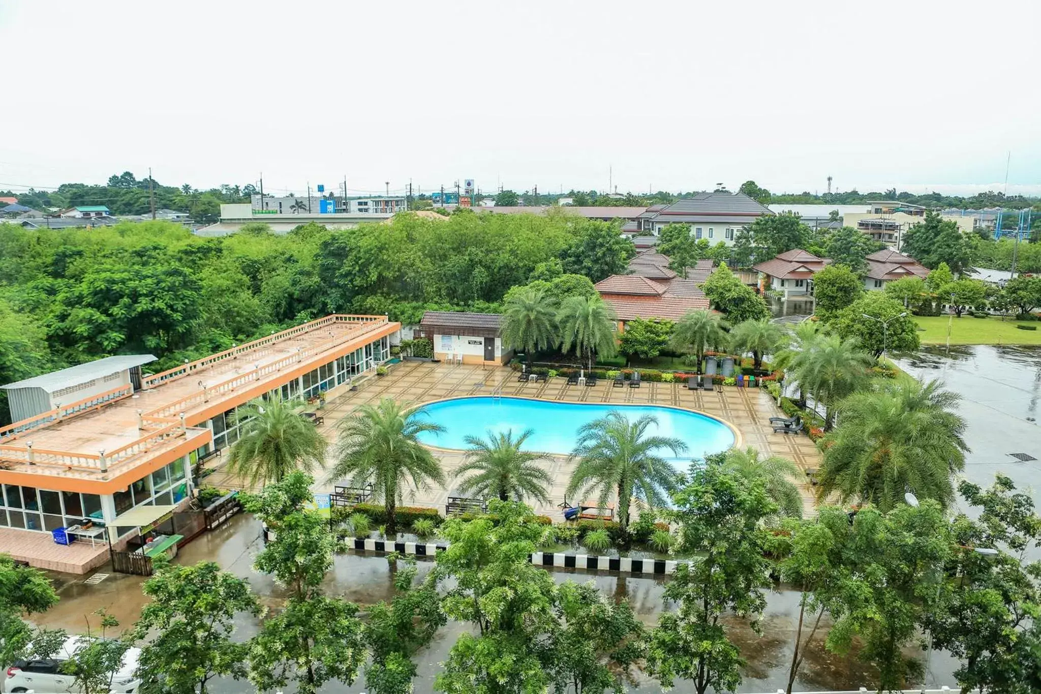 Pool View in Siamgrand Hotel