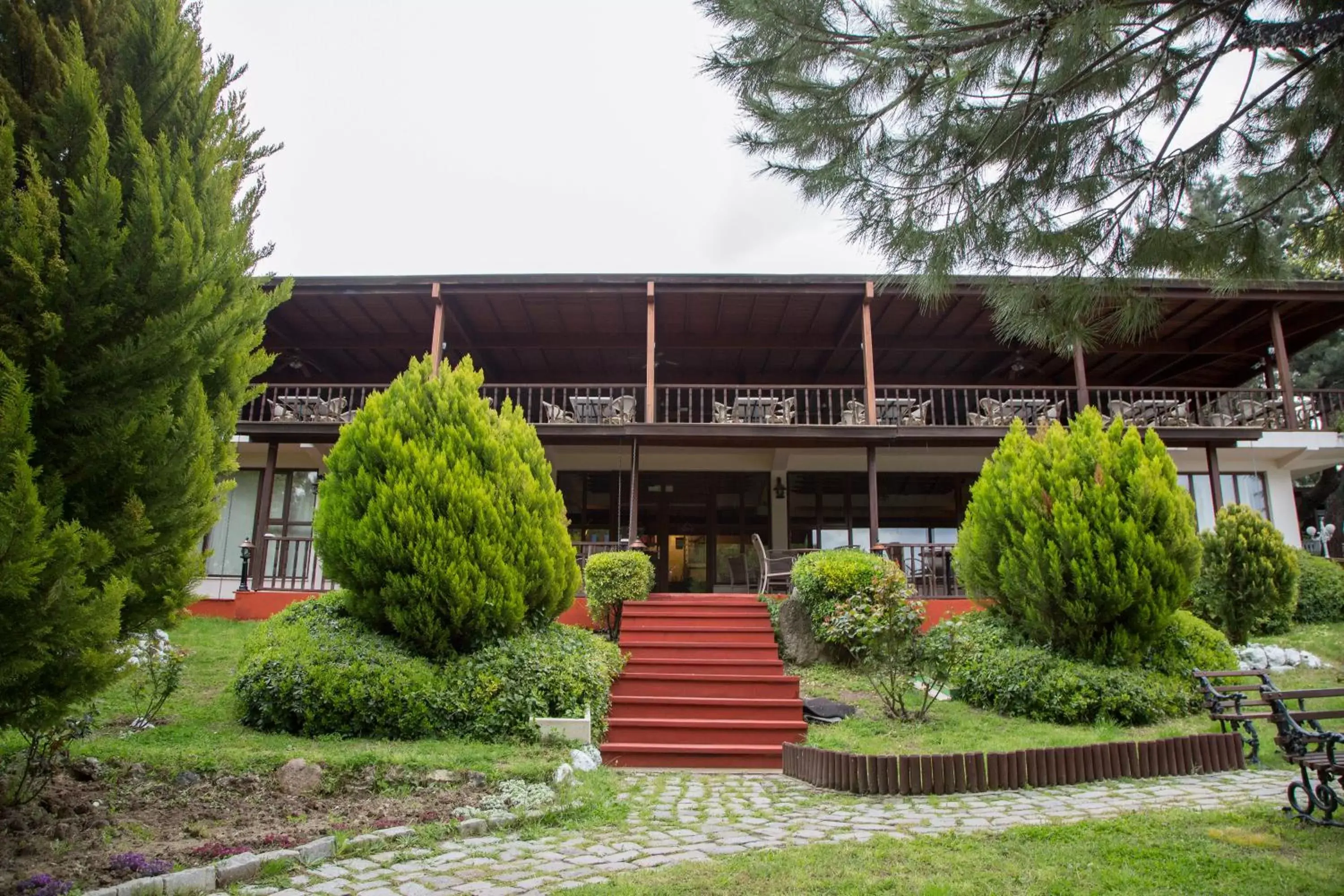 Facade/entrance, Property Building in Troia Tusan Hotel