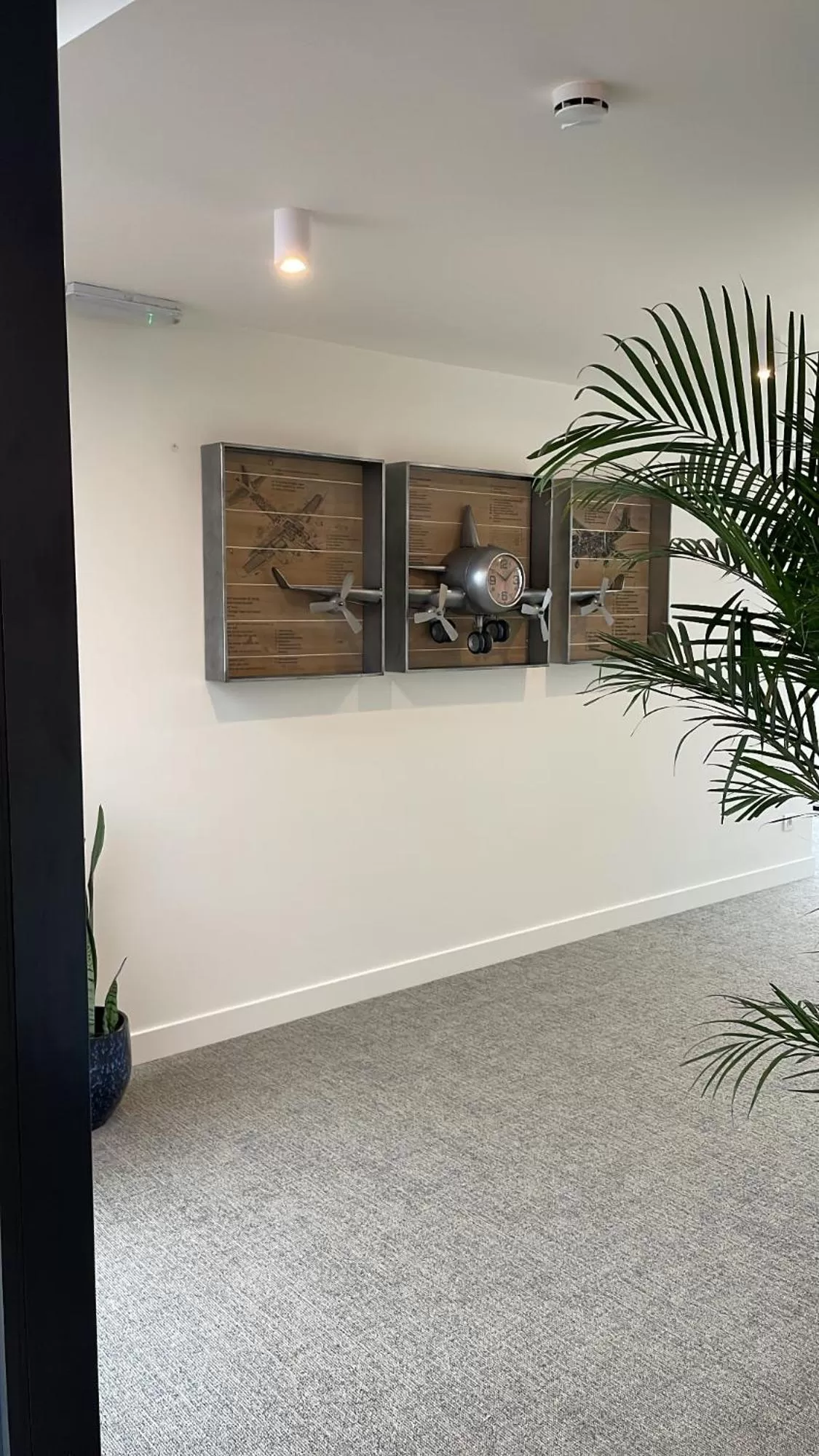 Decorative detail in Hotel Bell-X Kortrijk-Wevelgem