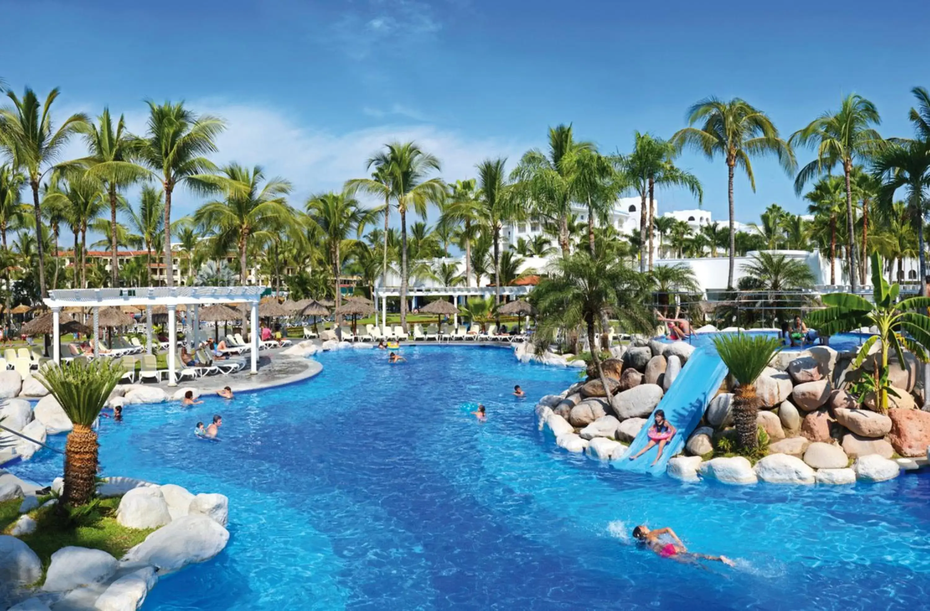 Swimming pool, Pool View in Riu Jalisco - All Inclusive