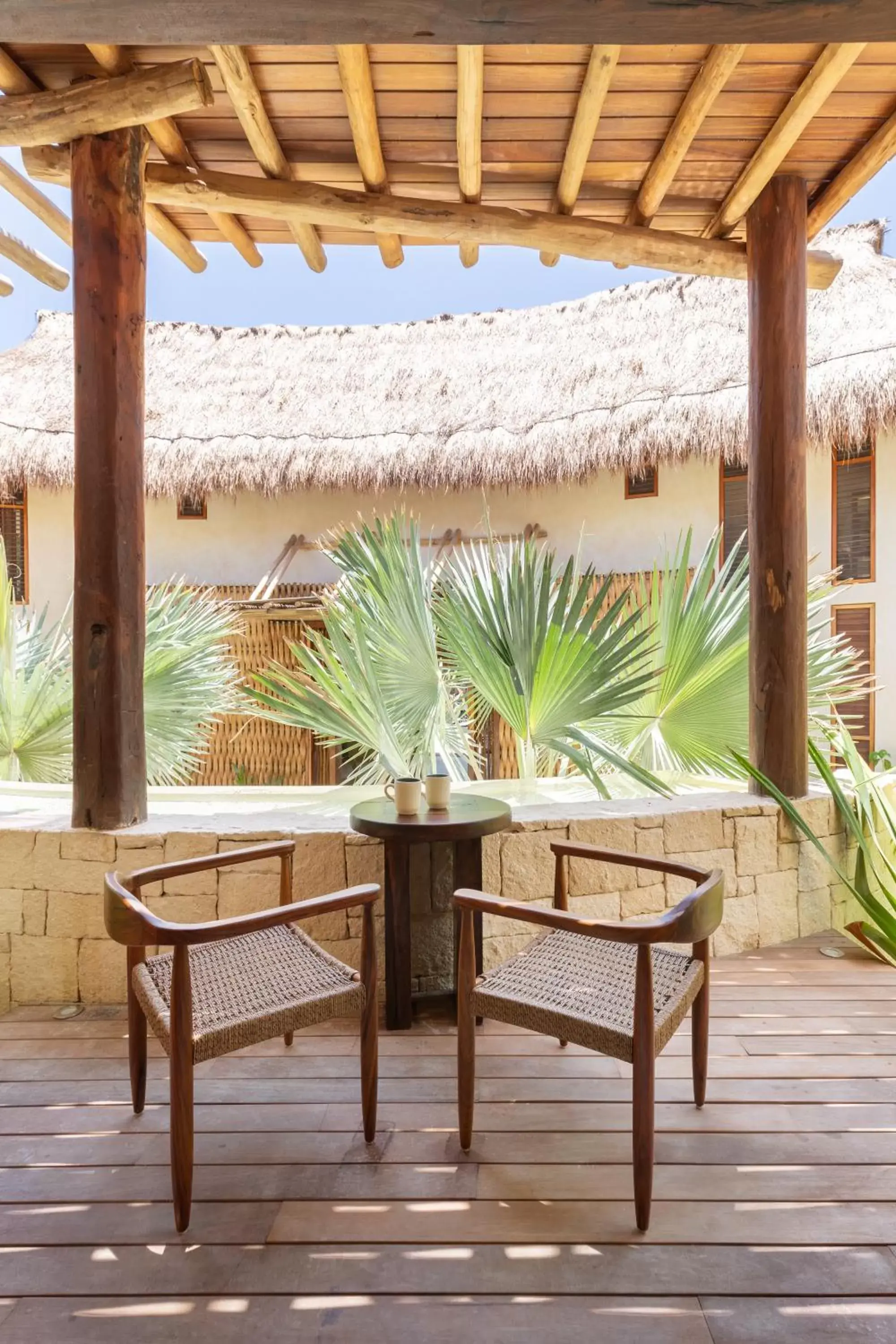 Patio in Hotel Ma'xanab Tulum