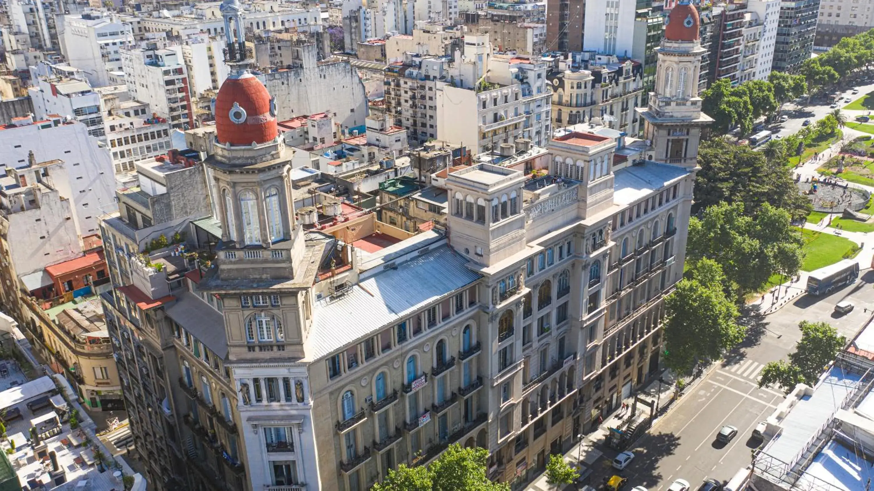 City view, Bird's-eye View in Franca City Hostel