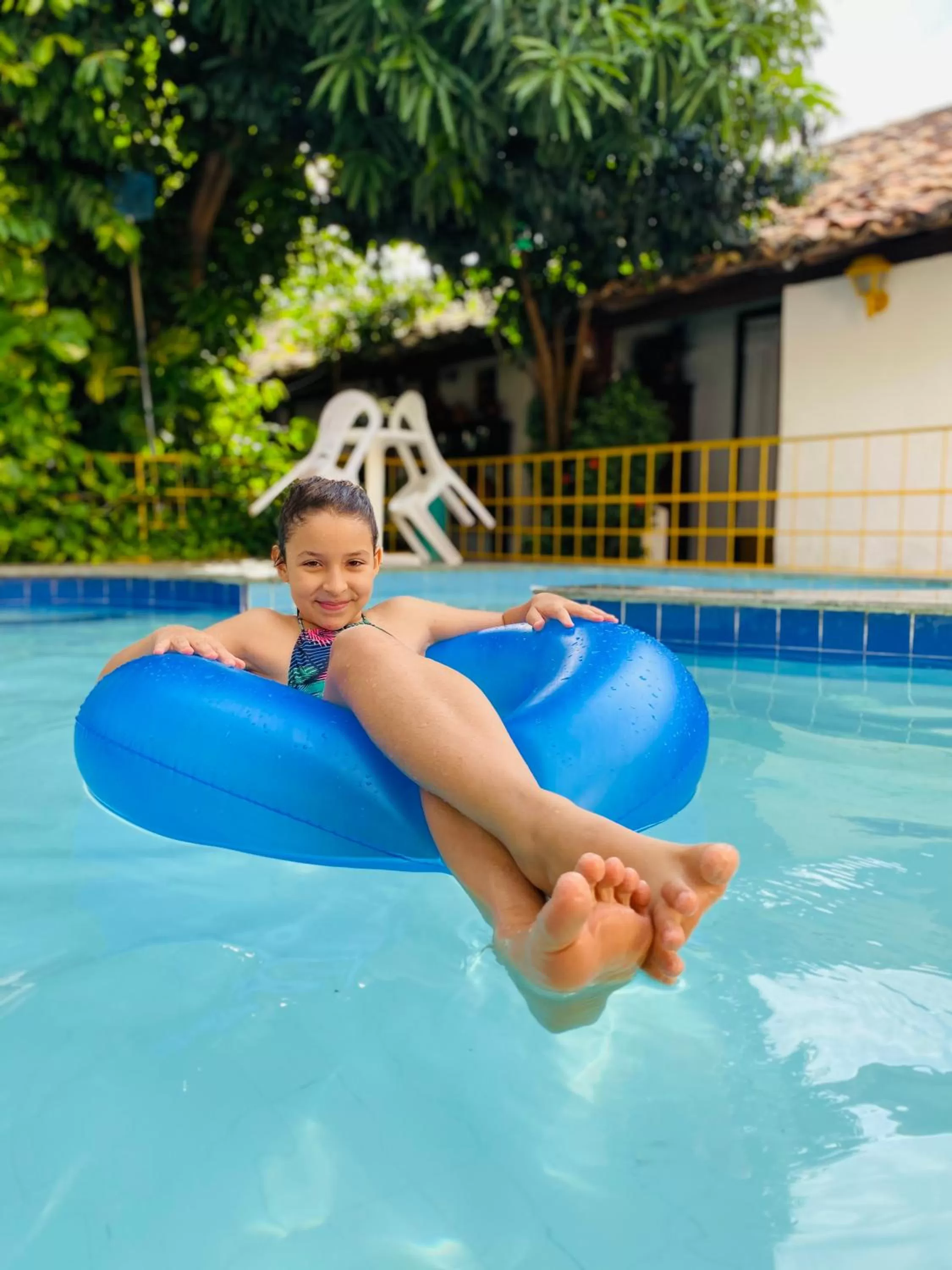 Swimming pool in Pousada dos Candeeiros