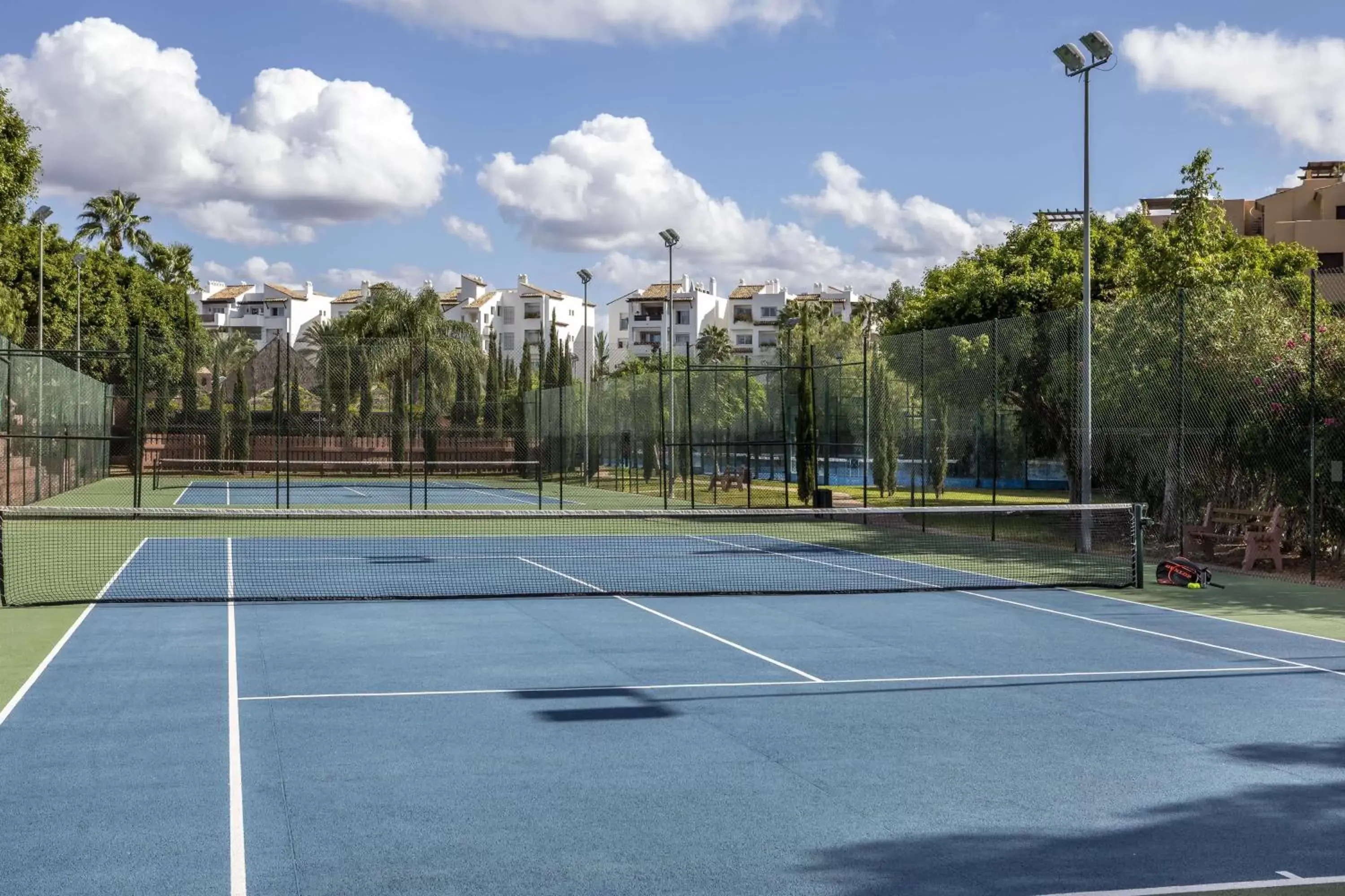 Tennis court, Tennis/Squash in Anantara Villa Padierna Palace Benahavís Marbella Resort - A Leading Hotel of the World