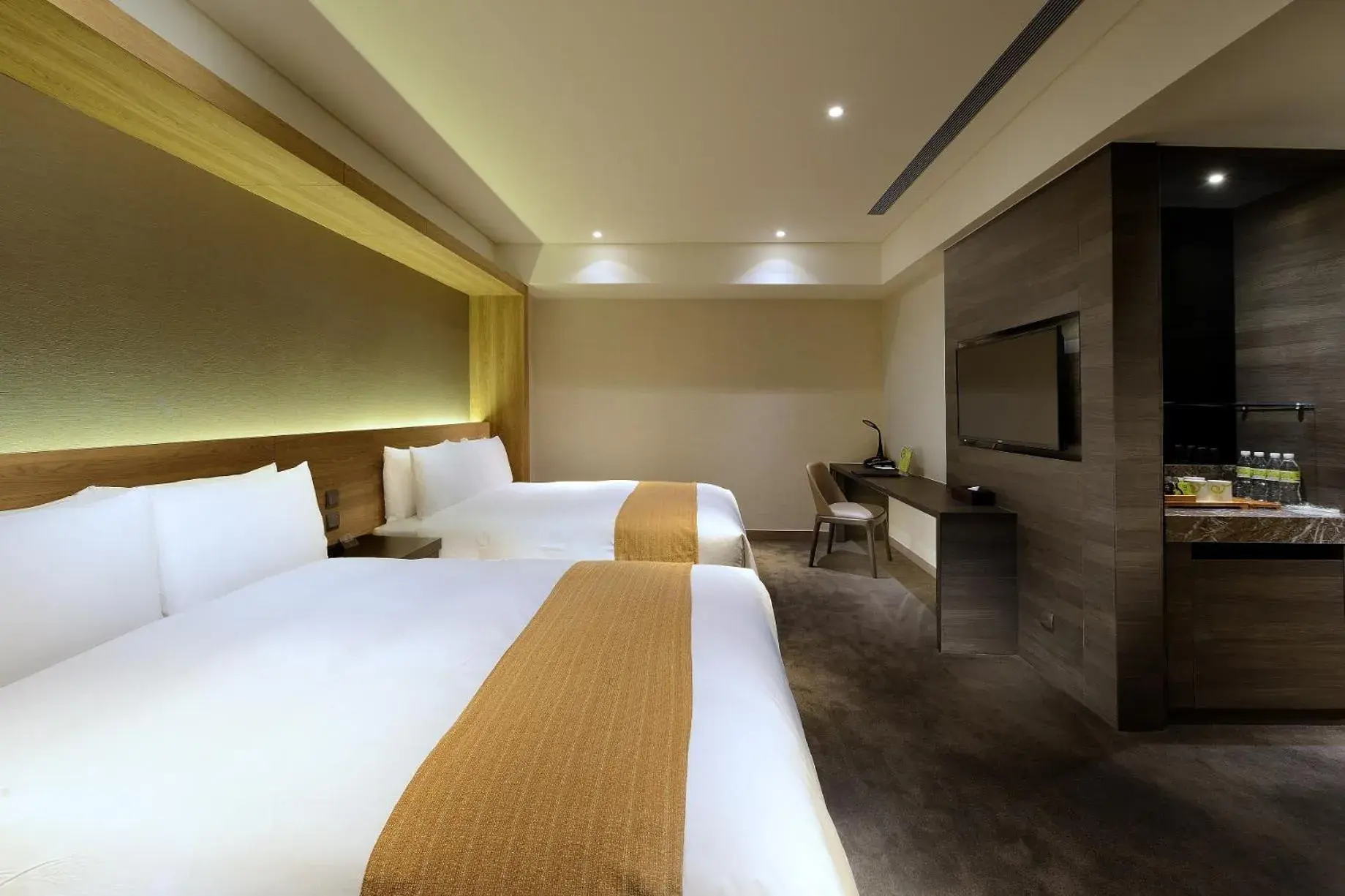 Bed in Park City Hotel - Hualien Vacation