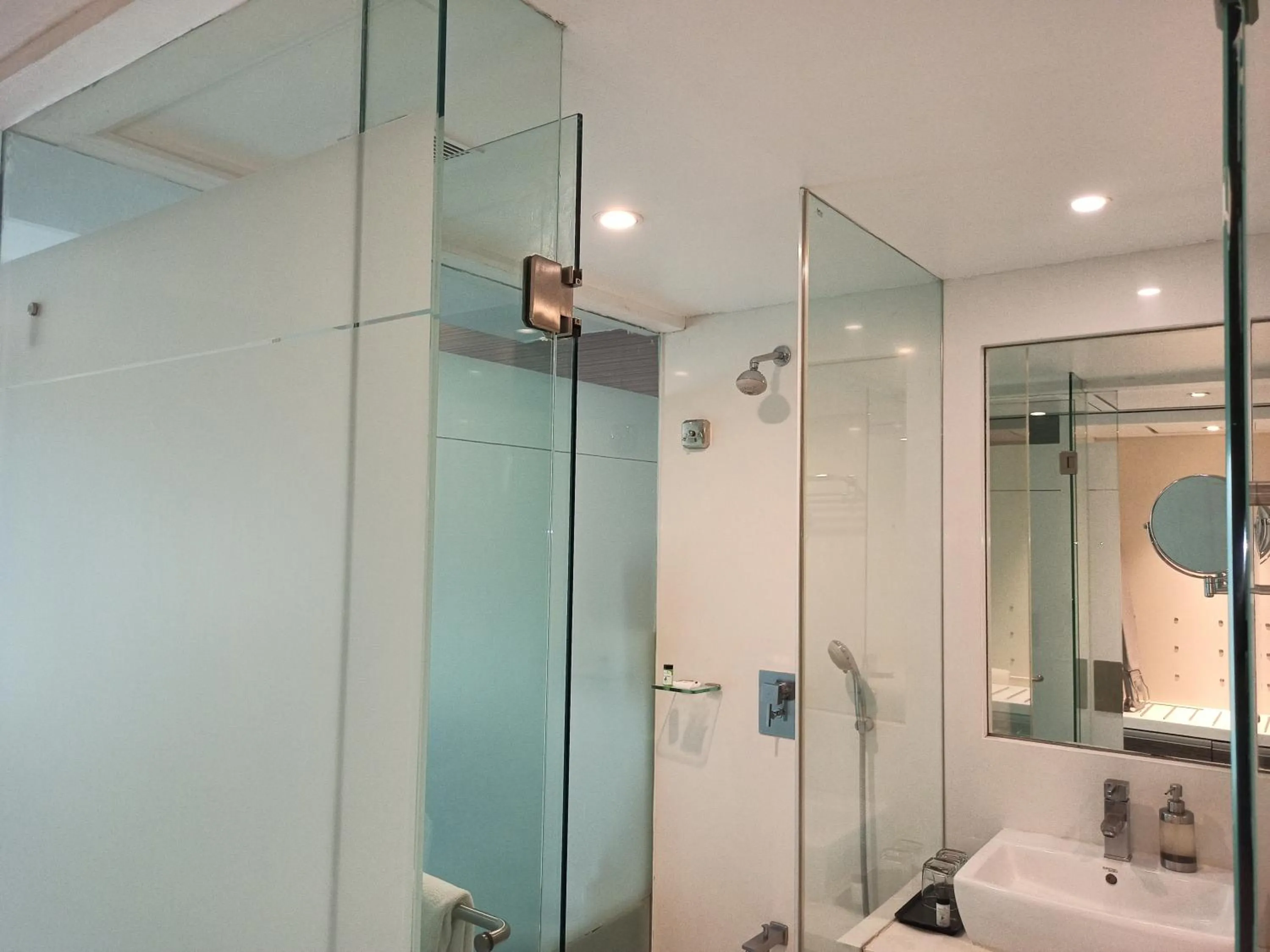 Shower in Majestic Court Sarovar Portico