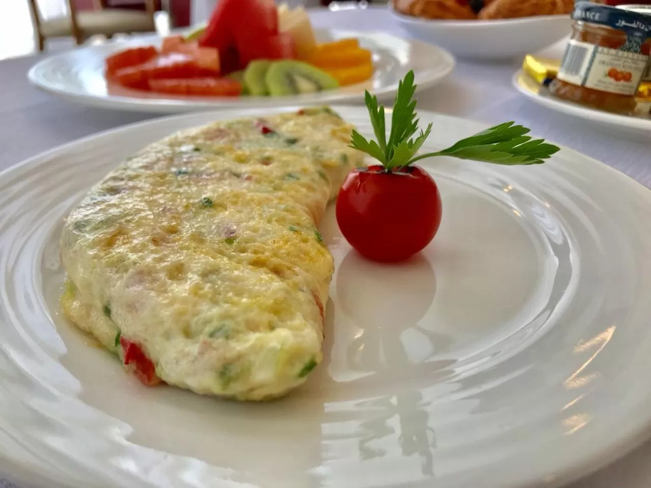 Breakfast in Novotel Jazan