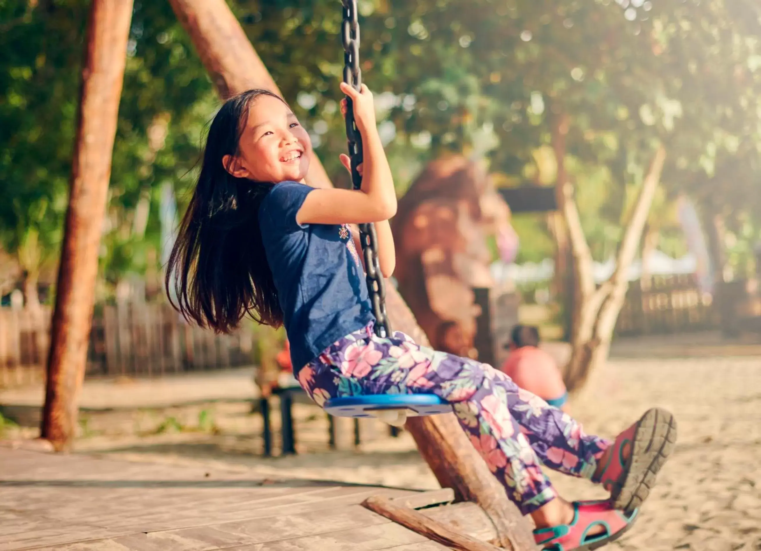 Children play ground in Shangri-La Rasa Ria, Kota Kinabalu