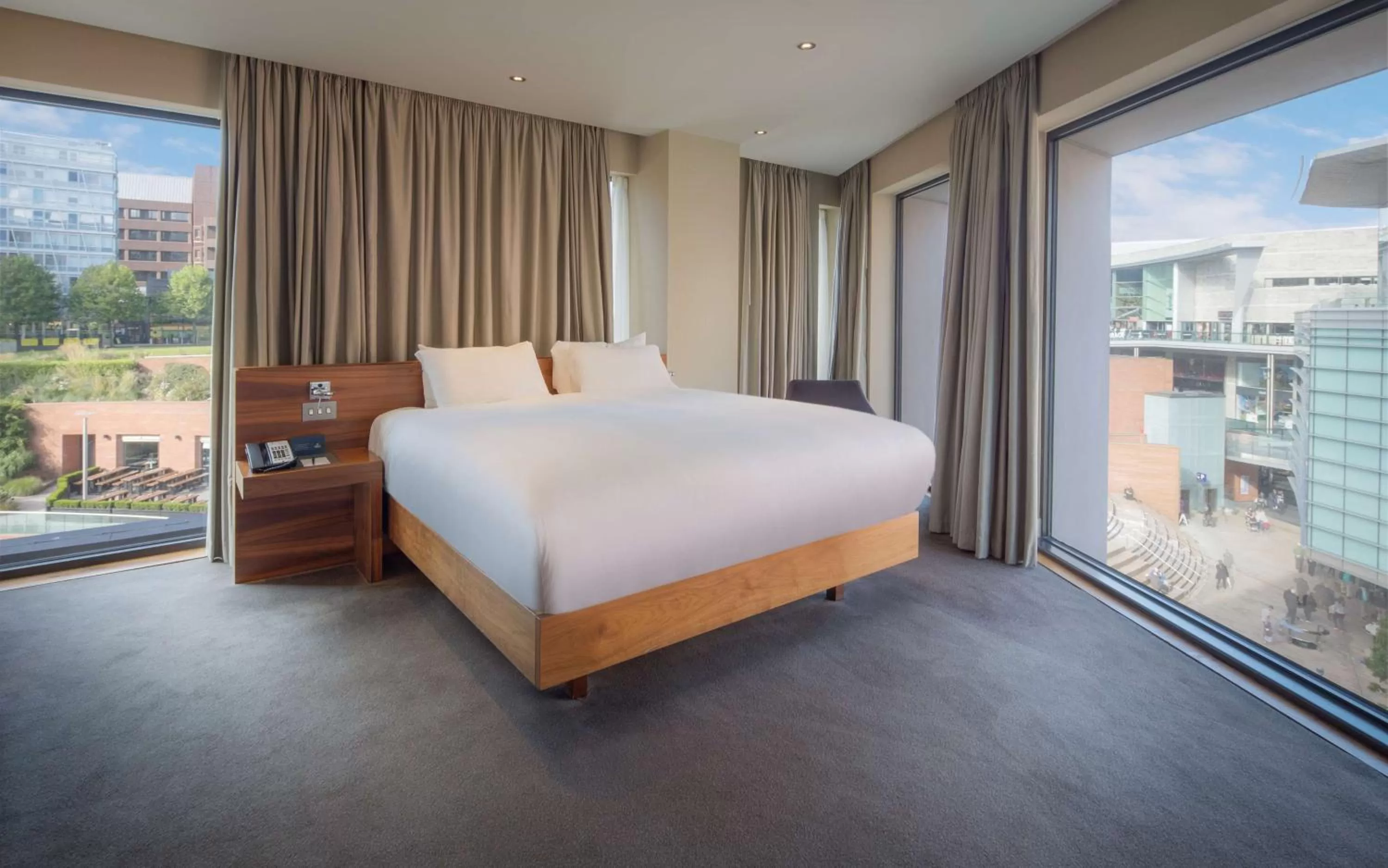 Bed in Hilton Liverpool City Centre