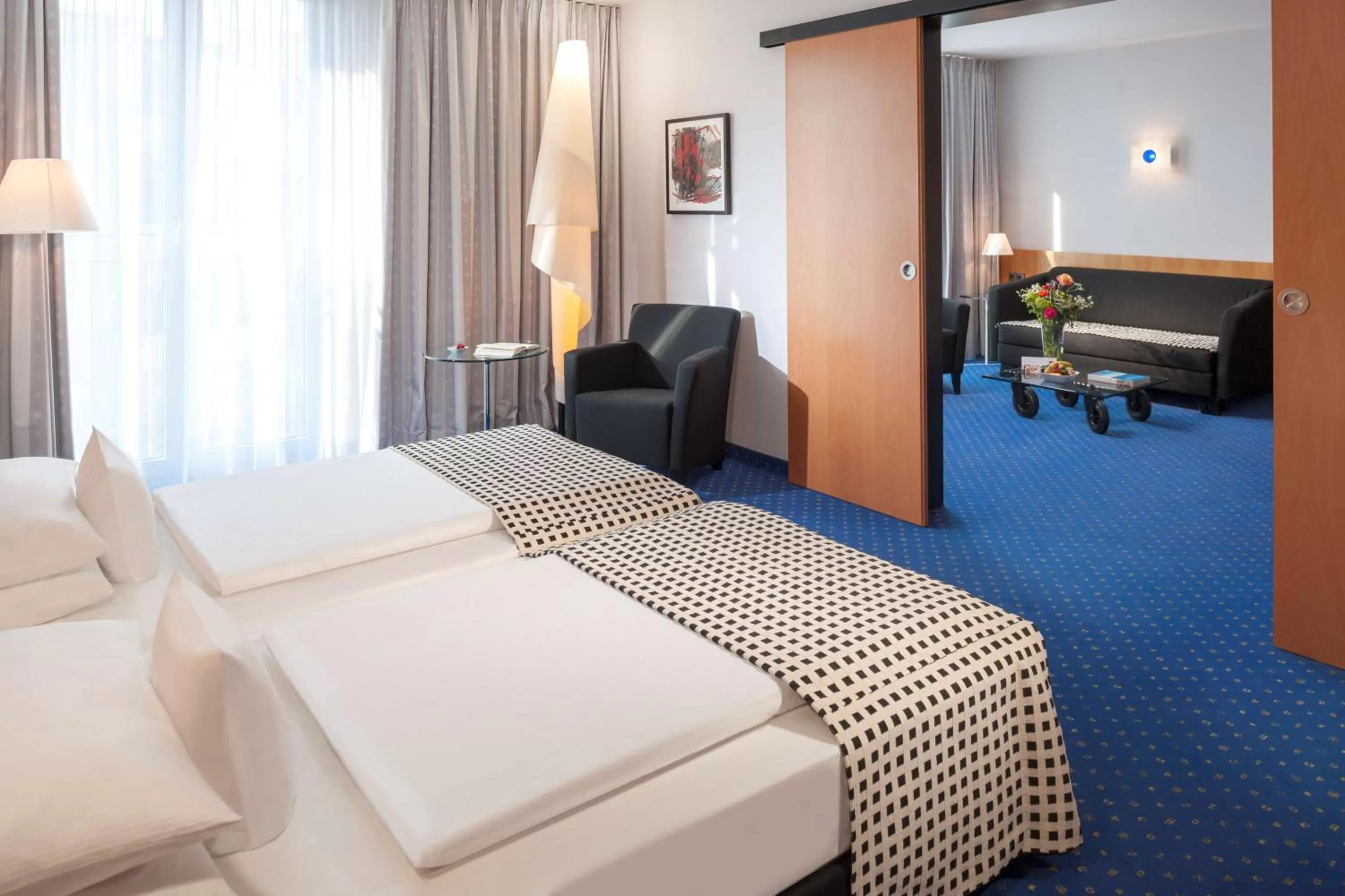 Photo of the whole room, Bed in Dorint Hotel Potsdam