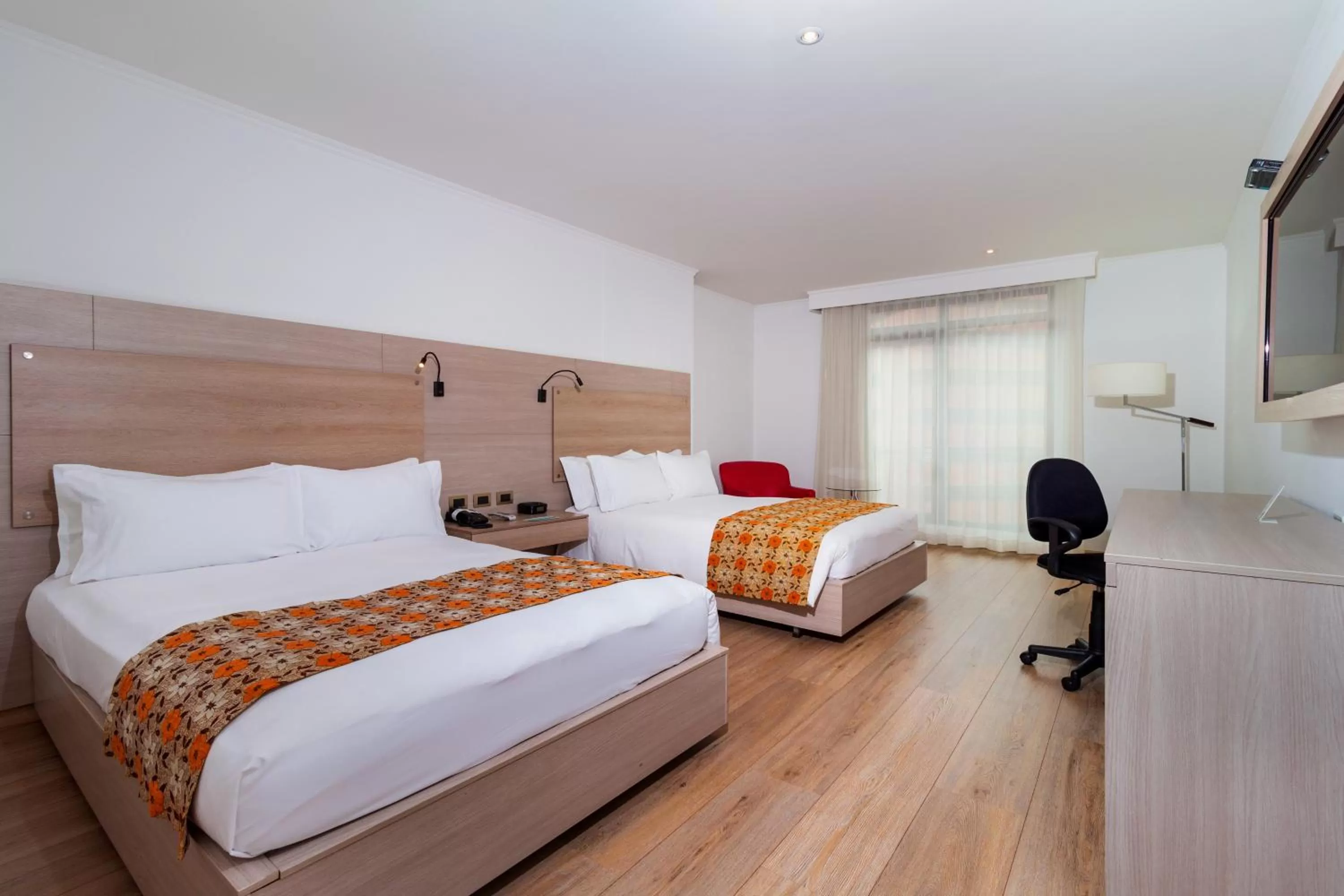 Bed in Hotel Rosales Plaza