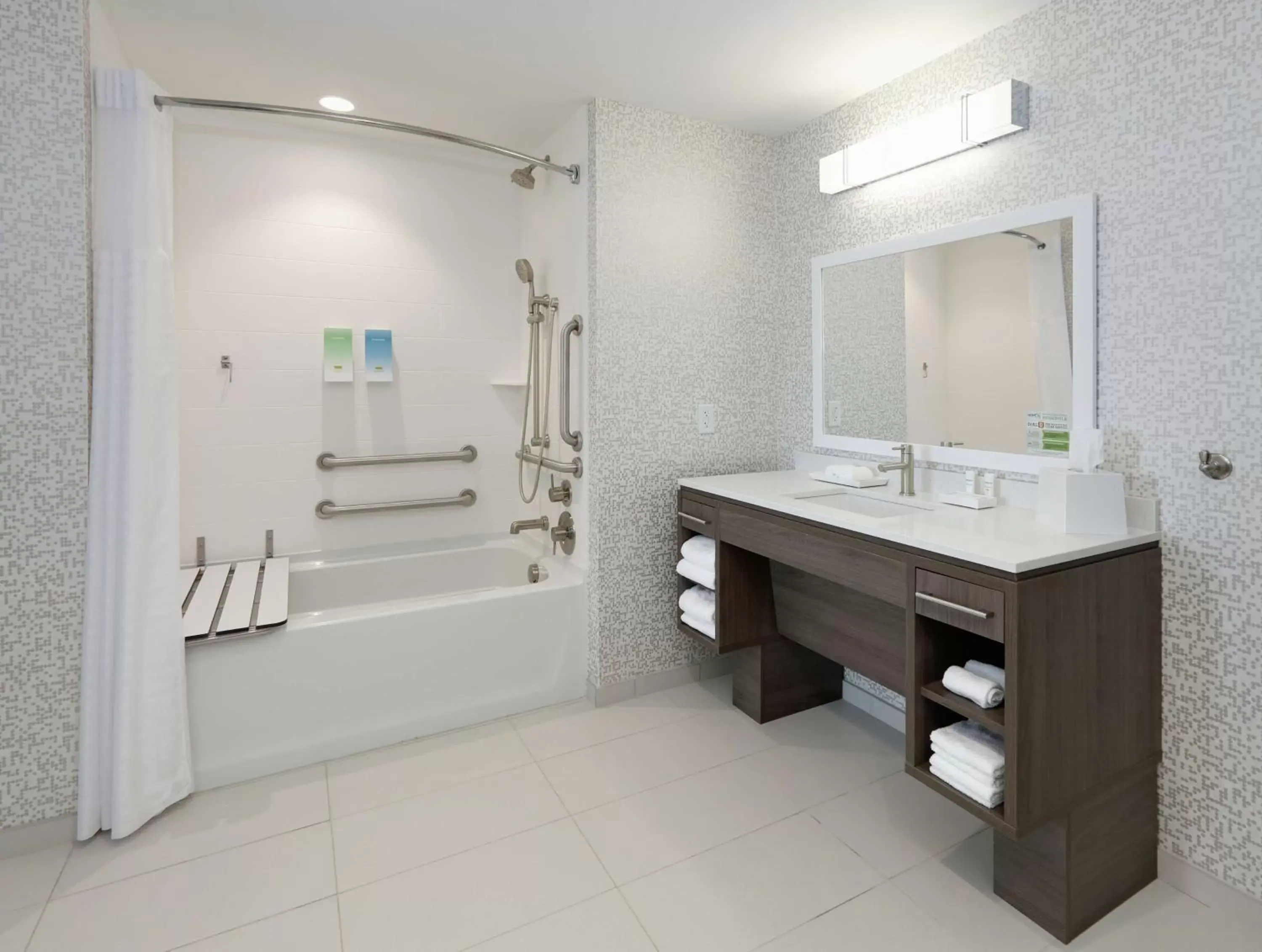 Bathroom in Home2 Suites By Hilton Hagerstown