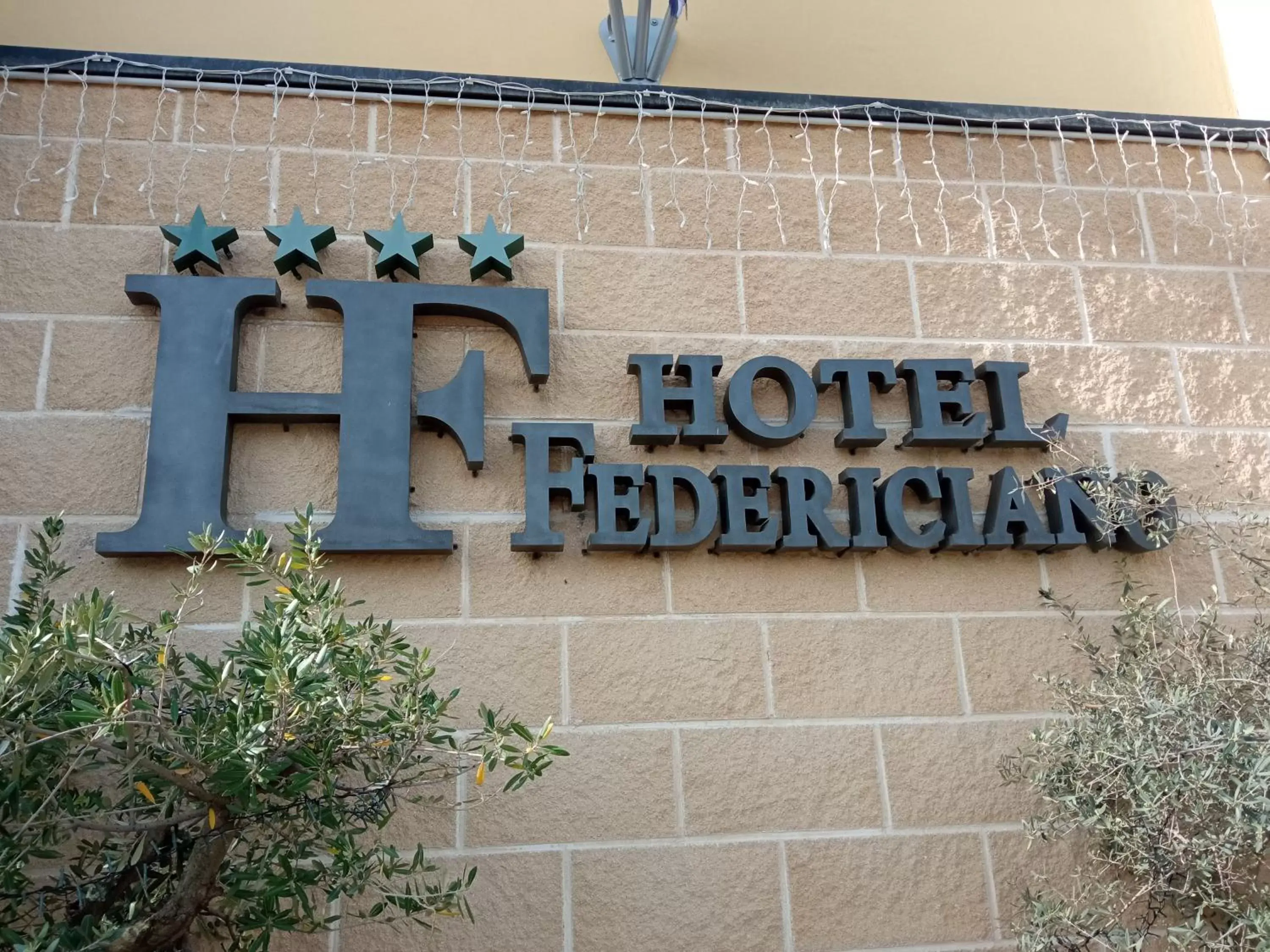 Property Logo/Sign in Hotel Residence Federiciano