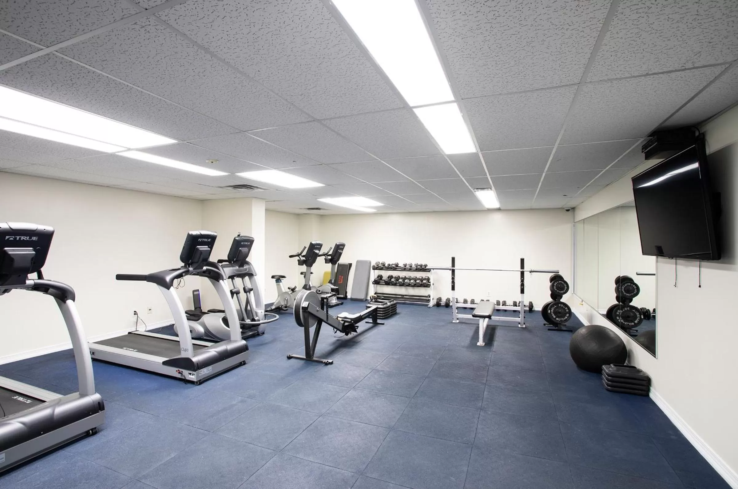 Fitness centre/facilities in The Business Inn