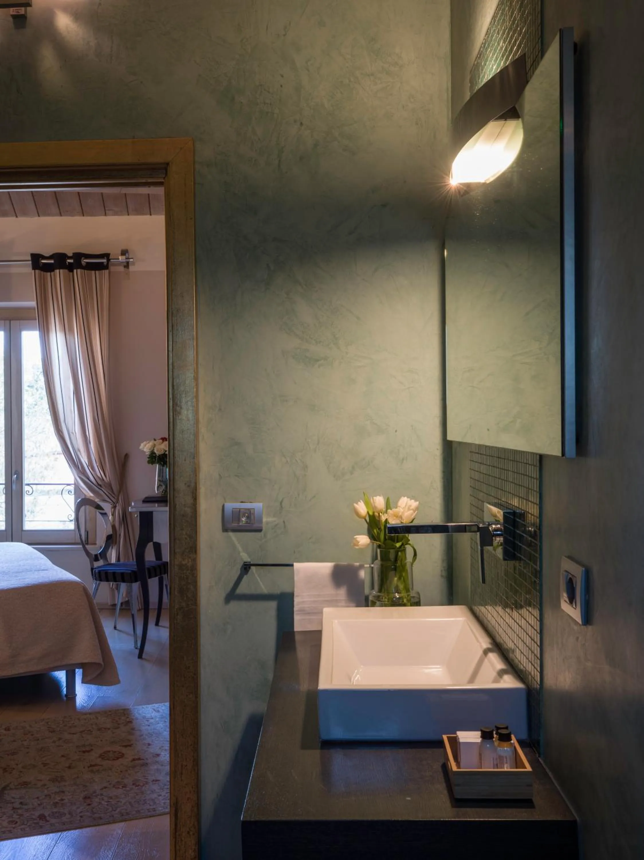 Bed in Hotel Residenza la Ceramica