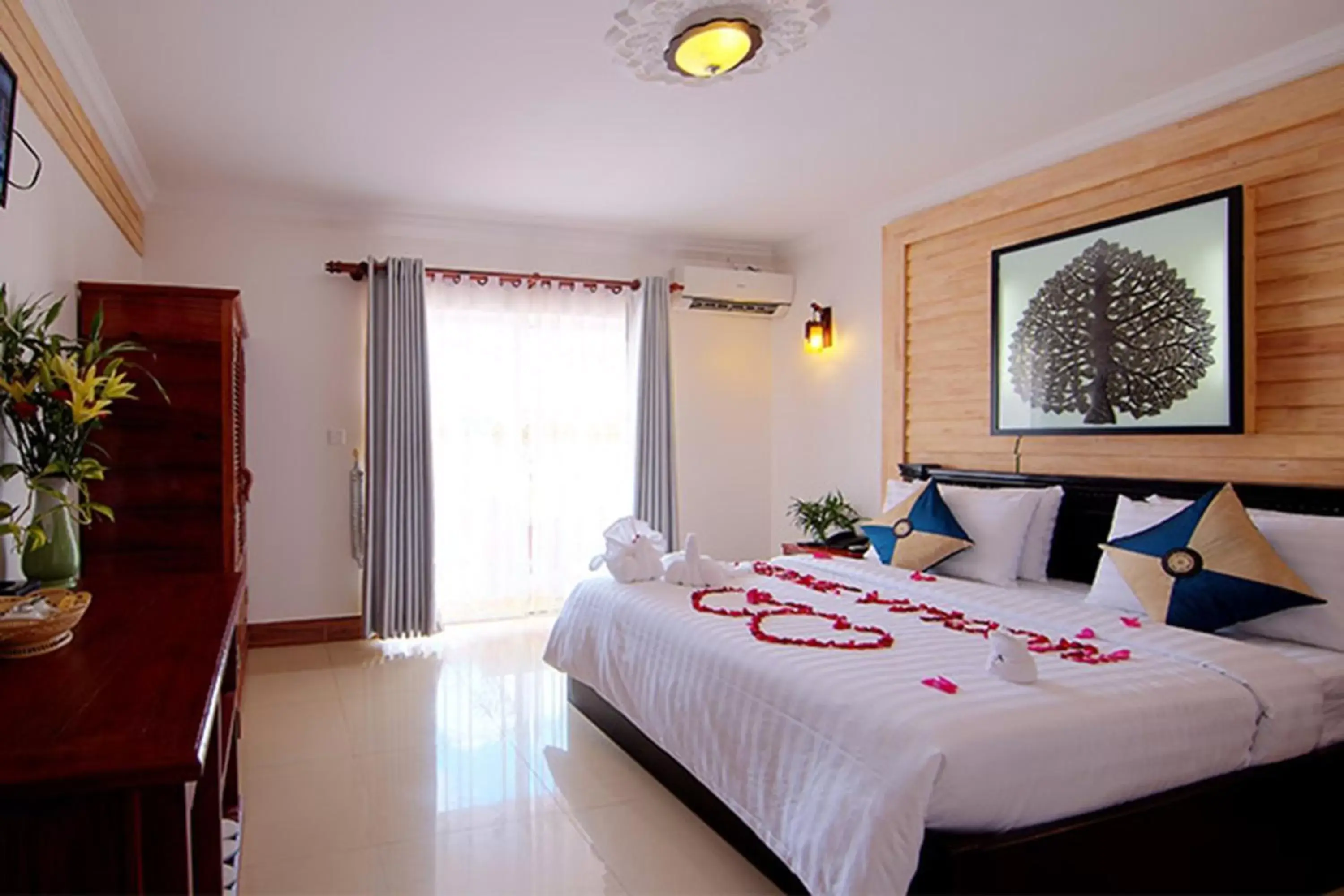 Bedroom, Bed in Bou Phanith Villa Bedroom, Bed in Bou Phanith Villa