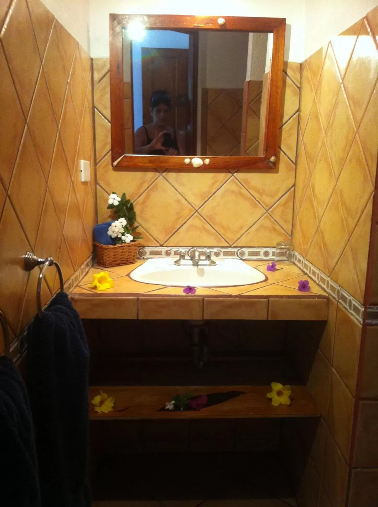 Bathroom in Hotel Laguna del Cocodrilo