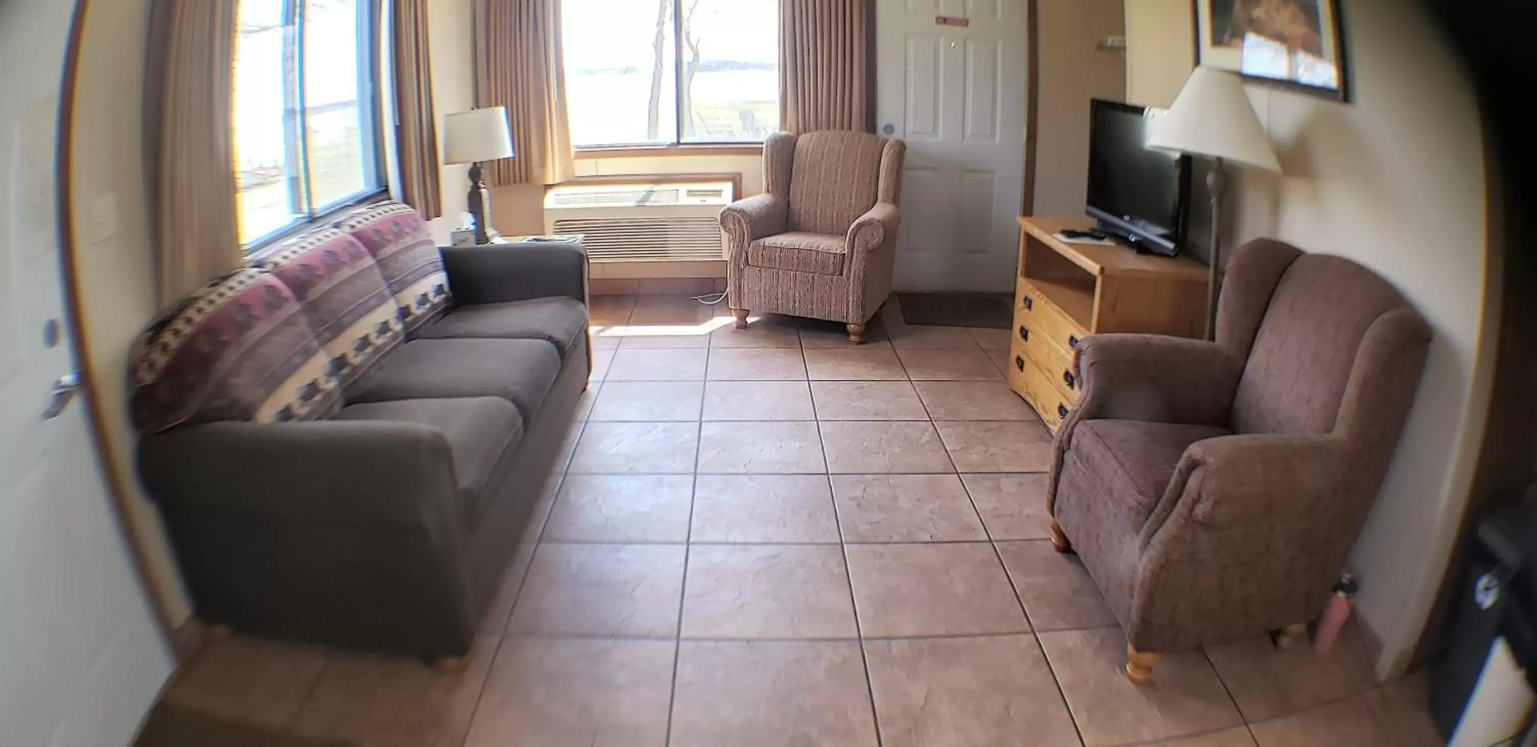 Living room, Seating Area in Lewis & Clark Resort