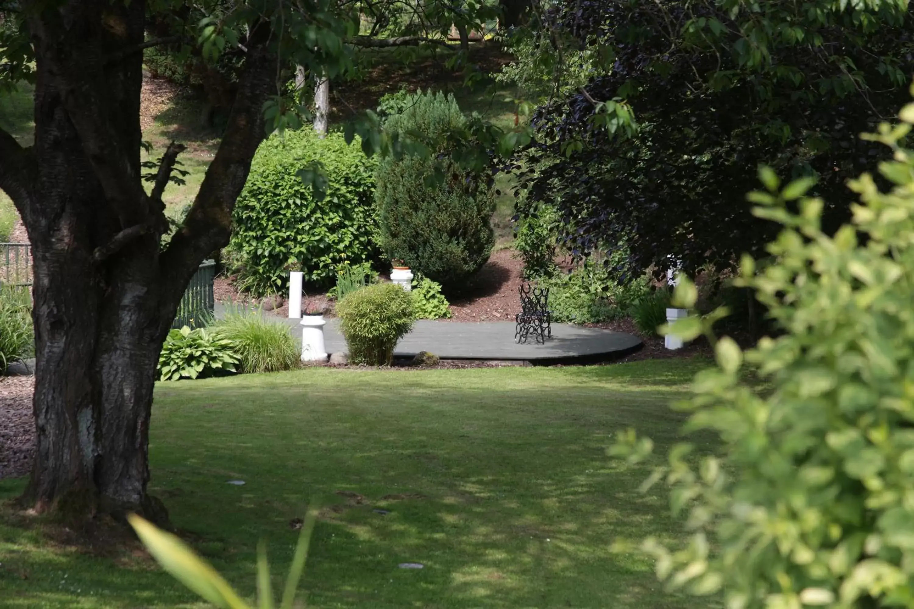 Property building, Garden in Gretna Hall Hotel