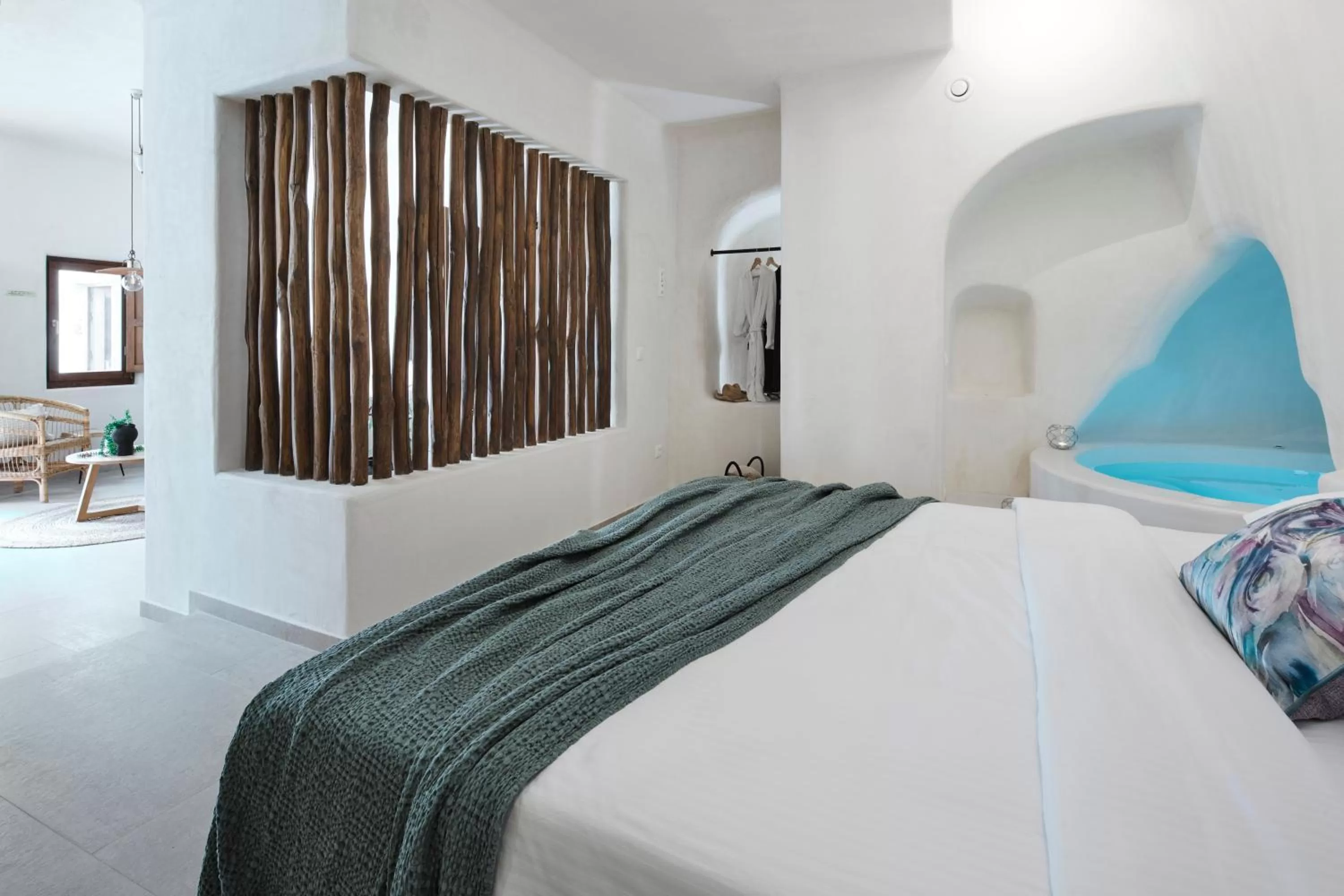 Bed in Winery Hotel 1870