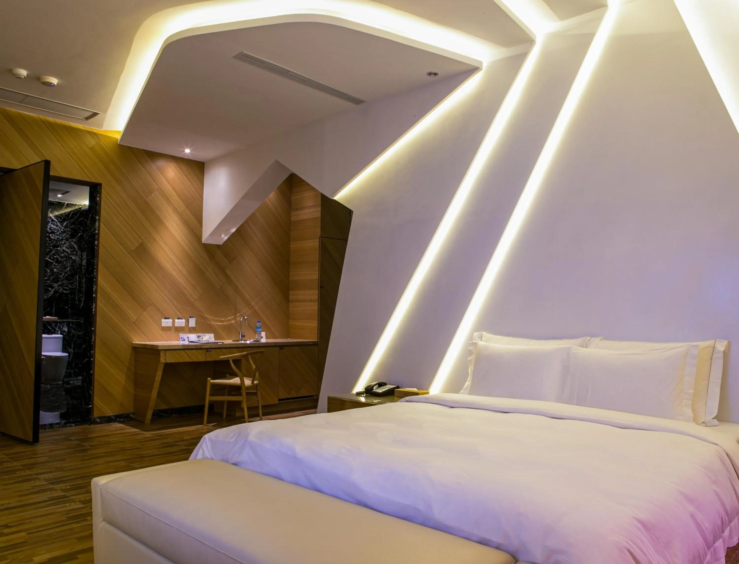 Bed in All-Ur Boutique Motel - Hualian Branch