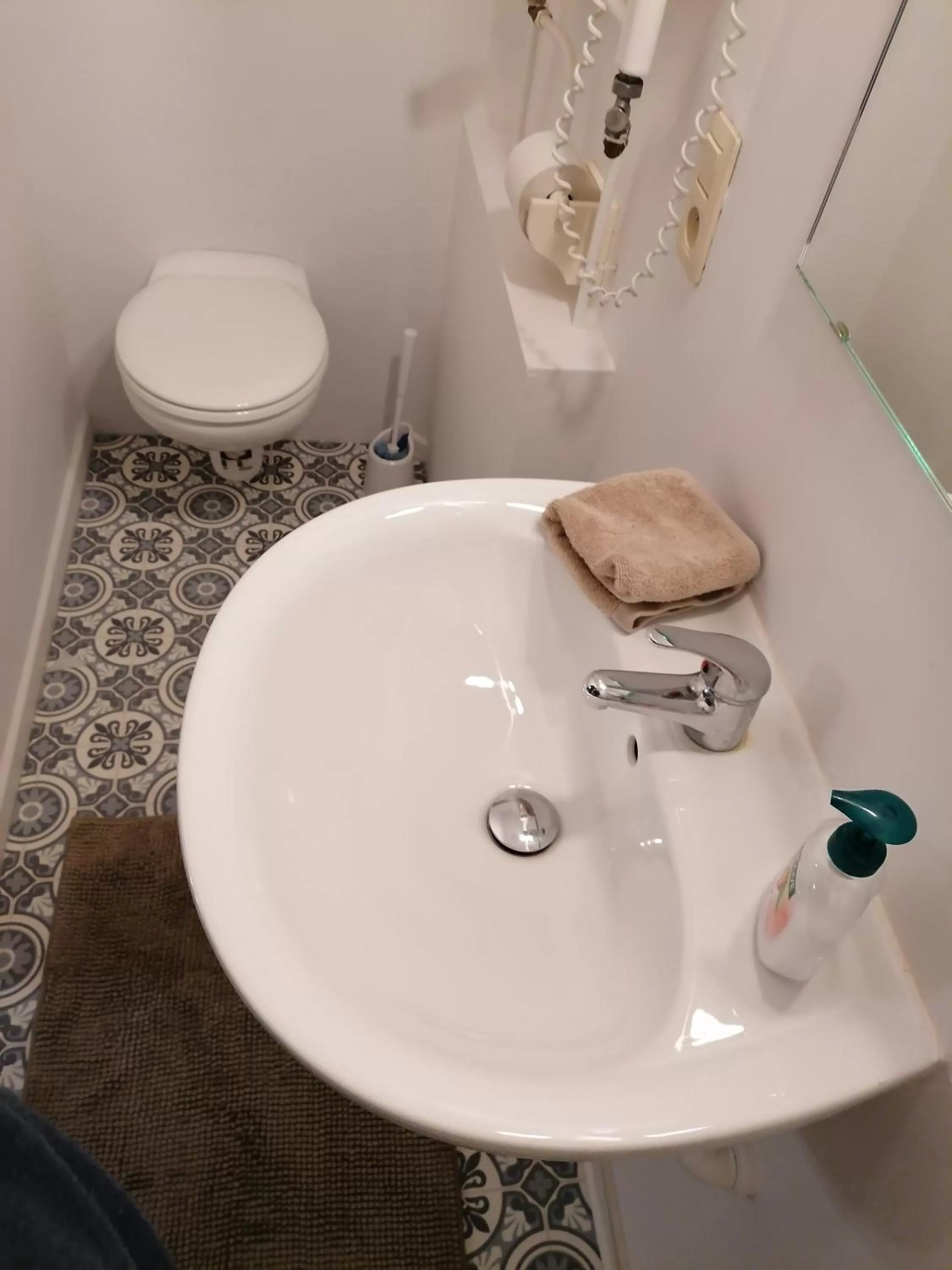 Toilet in Because the Night city lodge