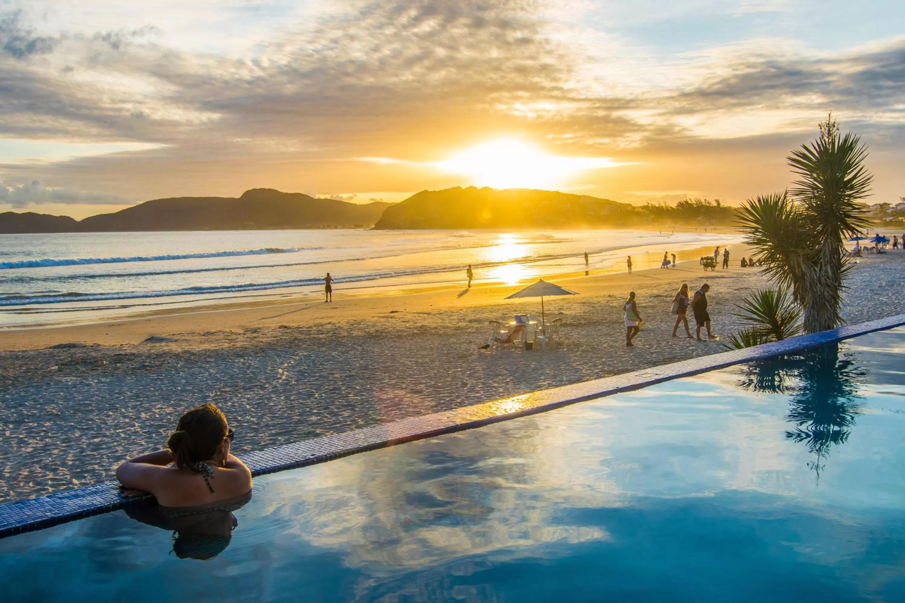 Sea view in Chez Pitu Praia Hotel