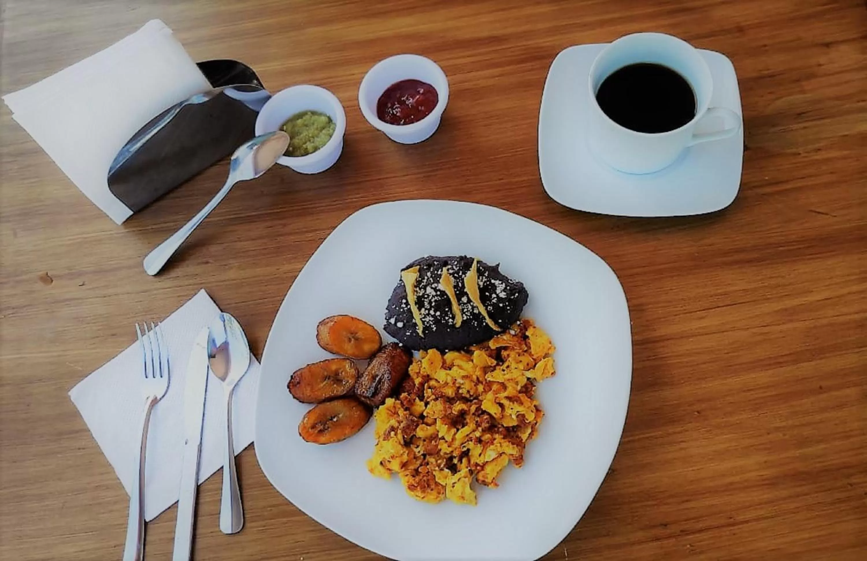 Food and drinks in Hotel Los Frailes, Valladolid, Yucatán