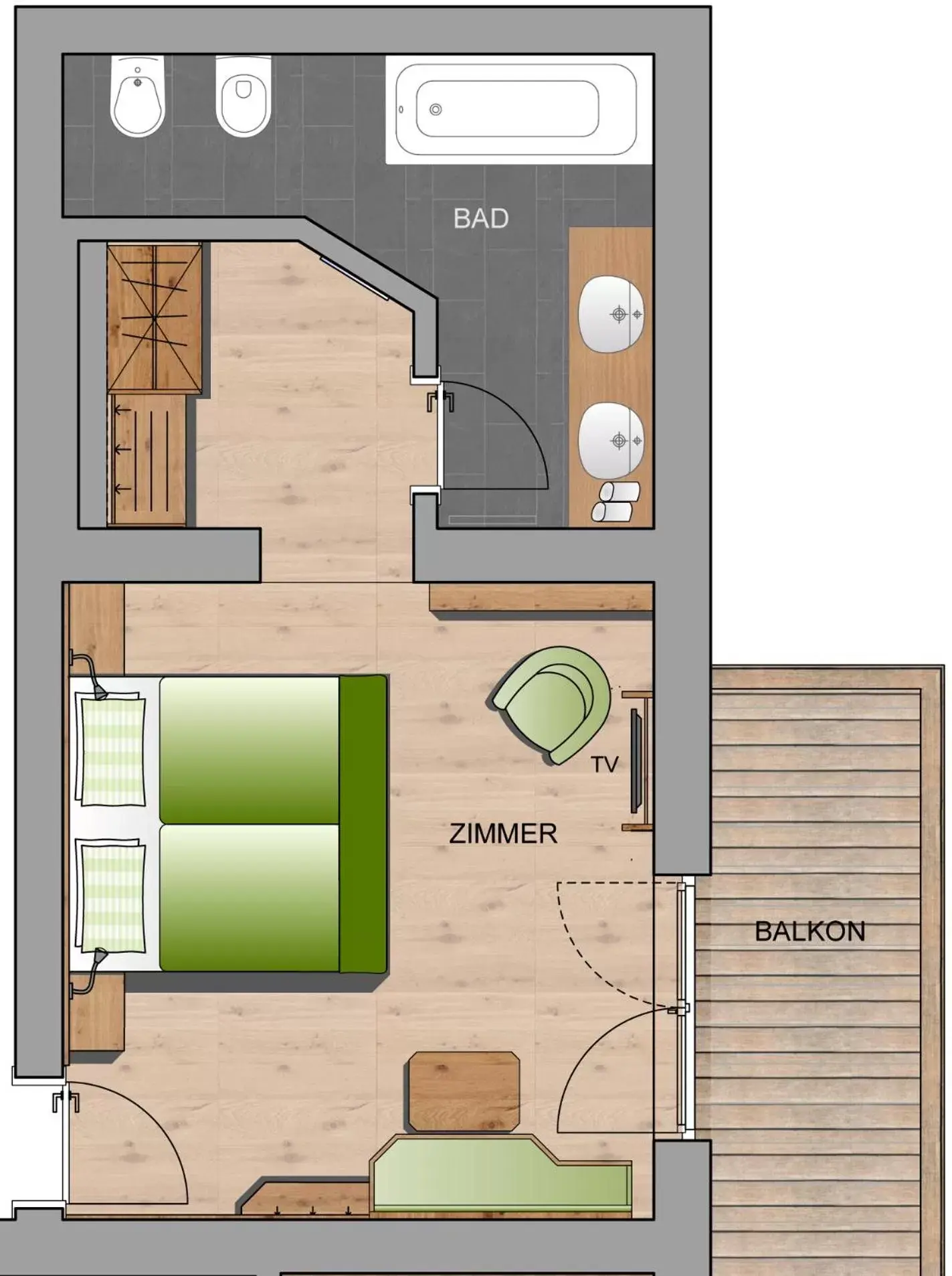 Floor Plan in Wellness & Sporthotel Alpenhof