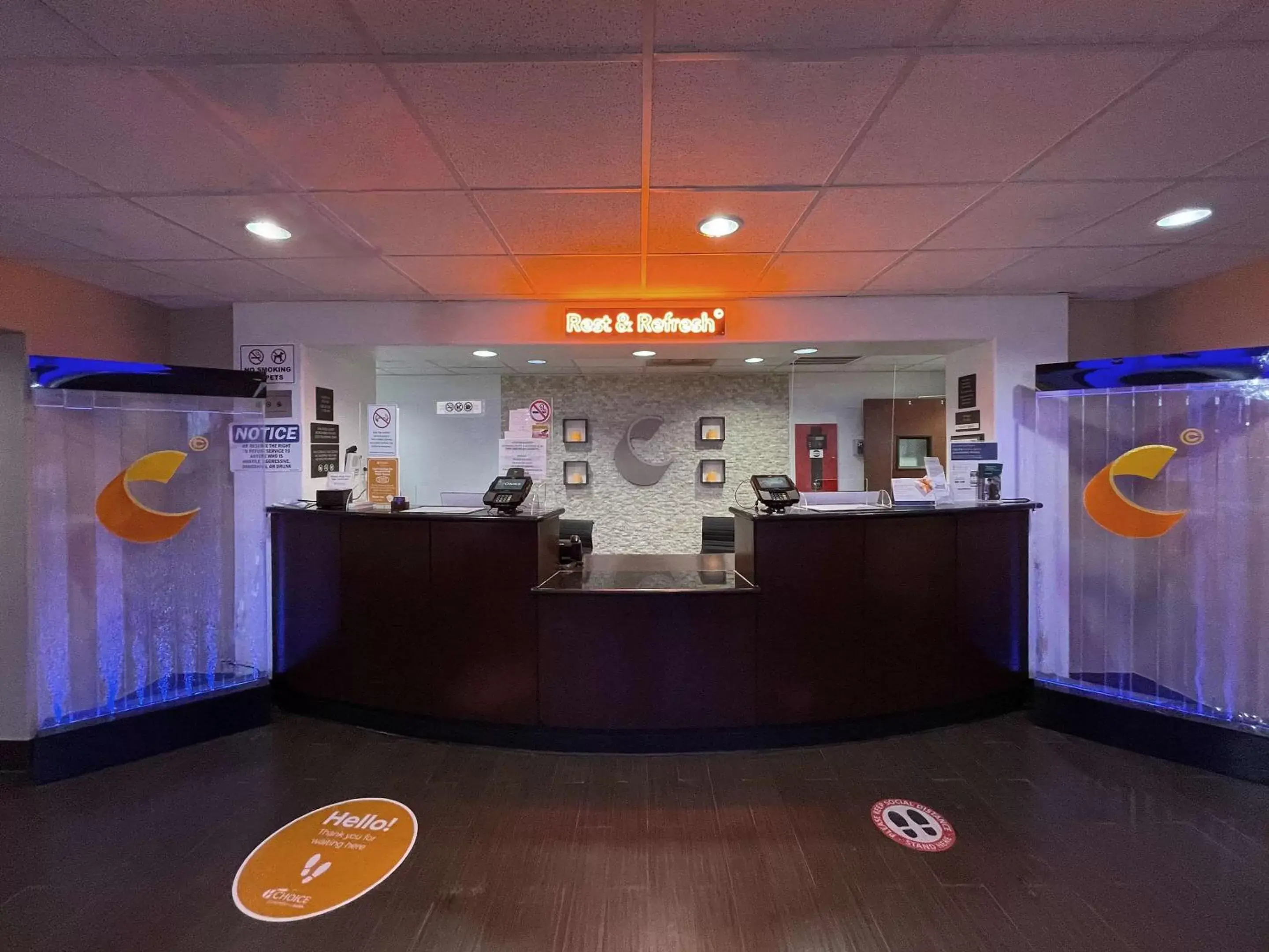 Lobby or reception in Comfort Inn Orange