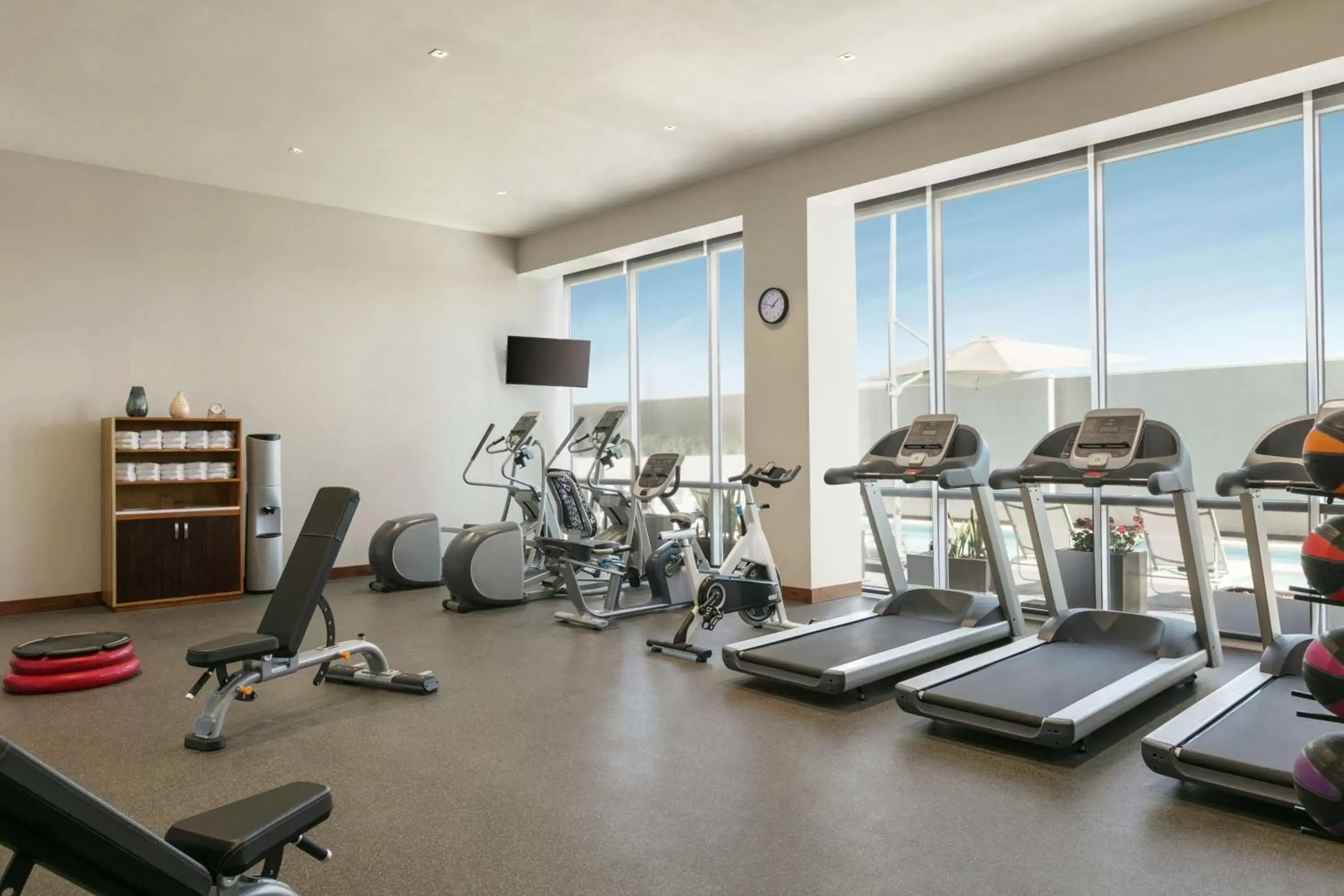 Fitness centre/facilities, Fitness Center/Facilities in Hampton Inn By Hilton Monterrey Apodaca