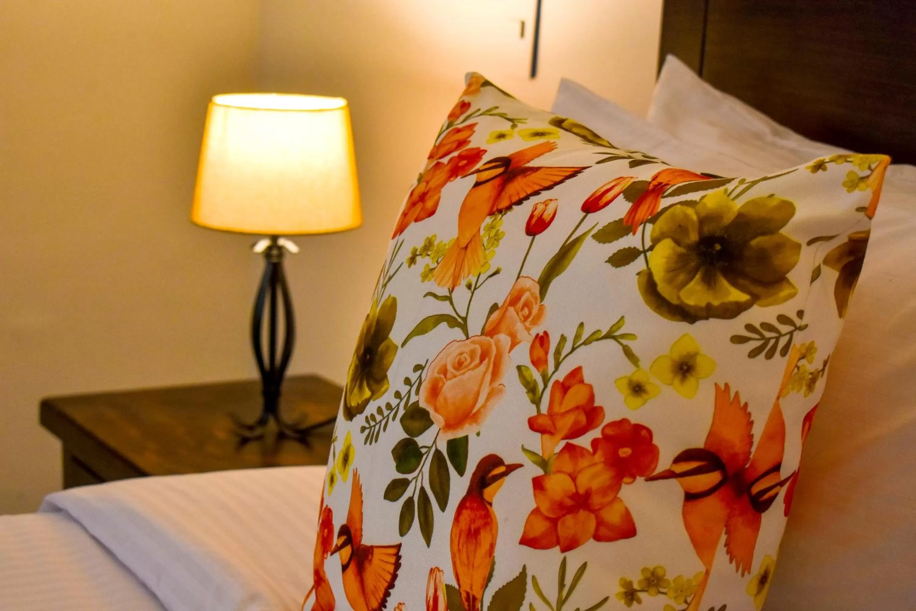 Bed in Guaduales Ecohotel