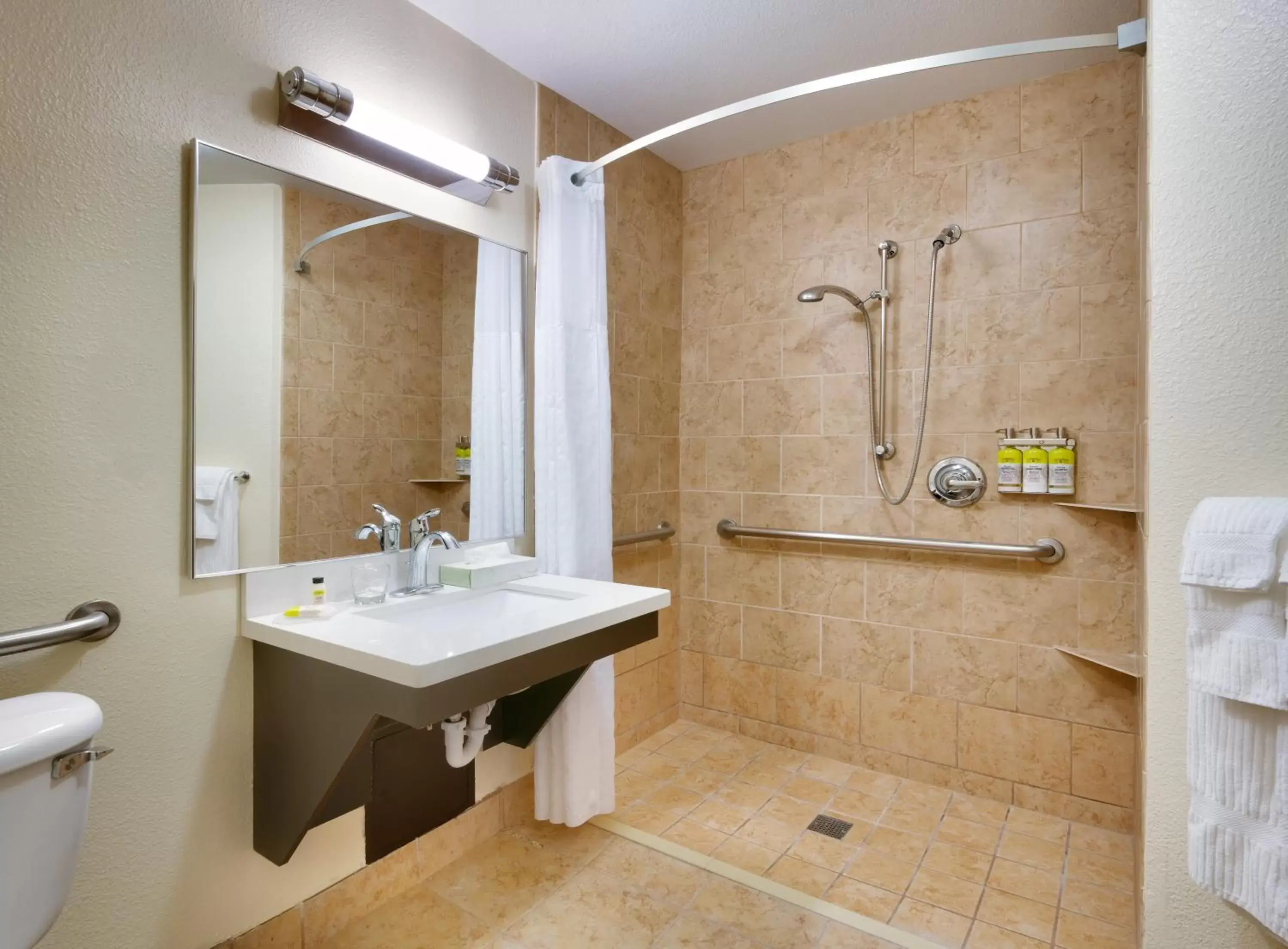 Bathroom in Candlewood Suites Plano East, an IHG Hotel