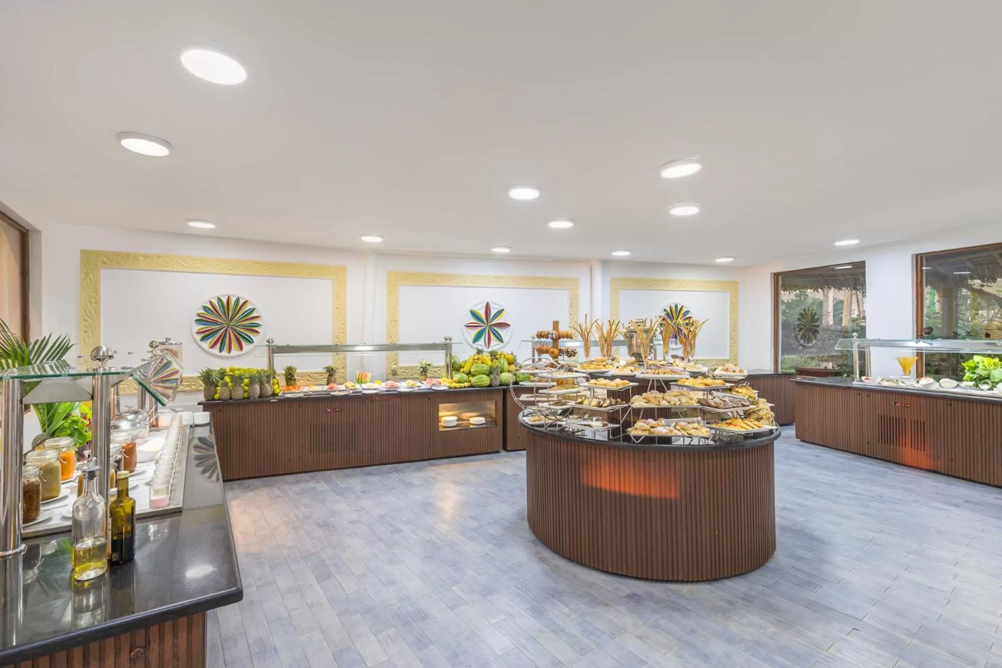 Buffet breakfast in Kiwengwa Beach Resort