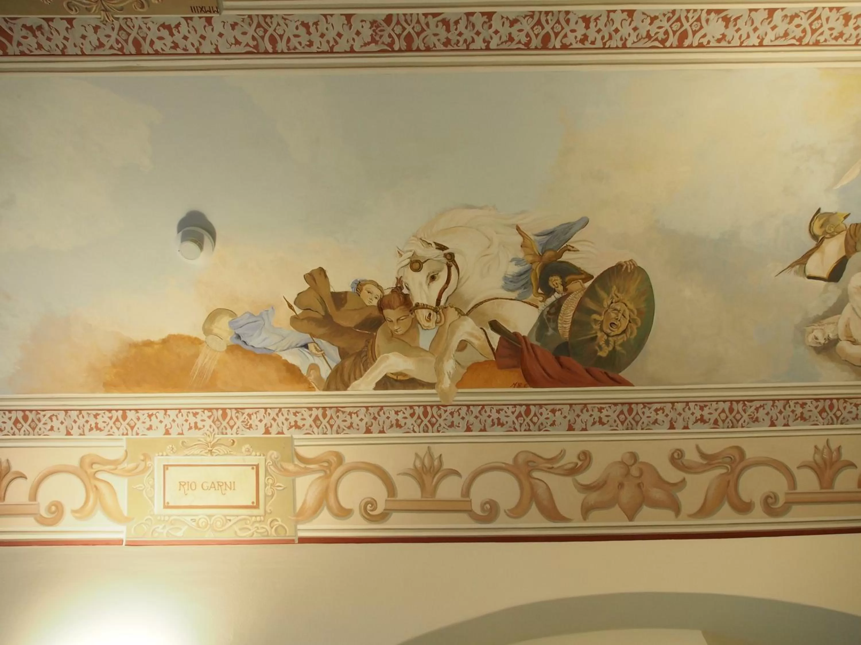 Decorative detail in Hotel Rio Muralto