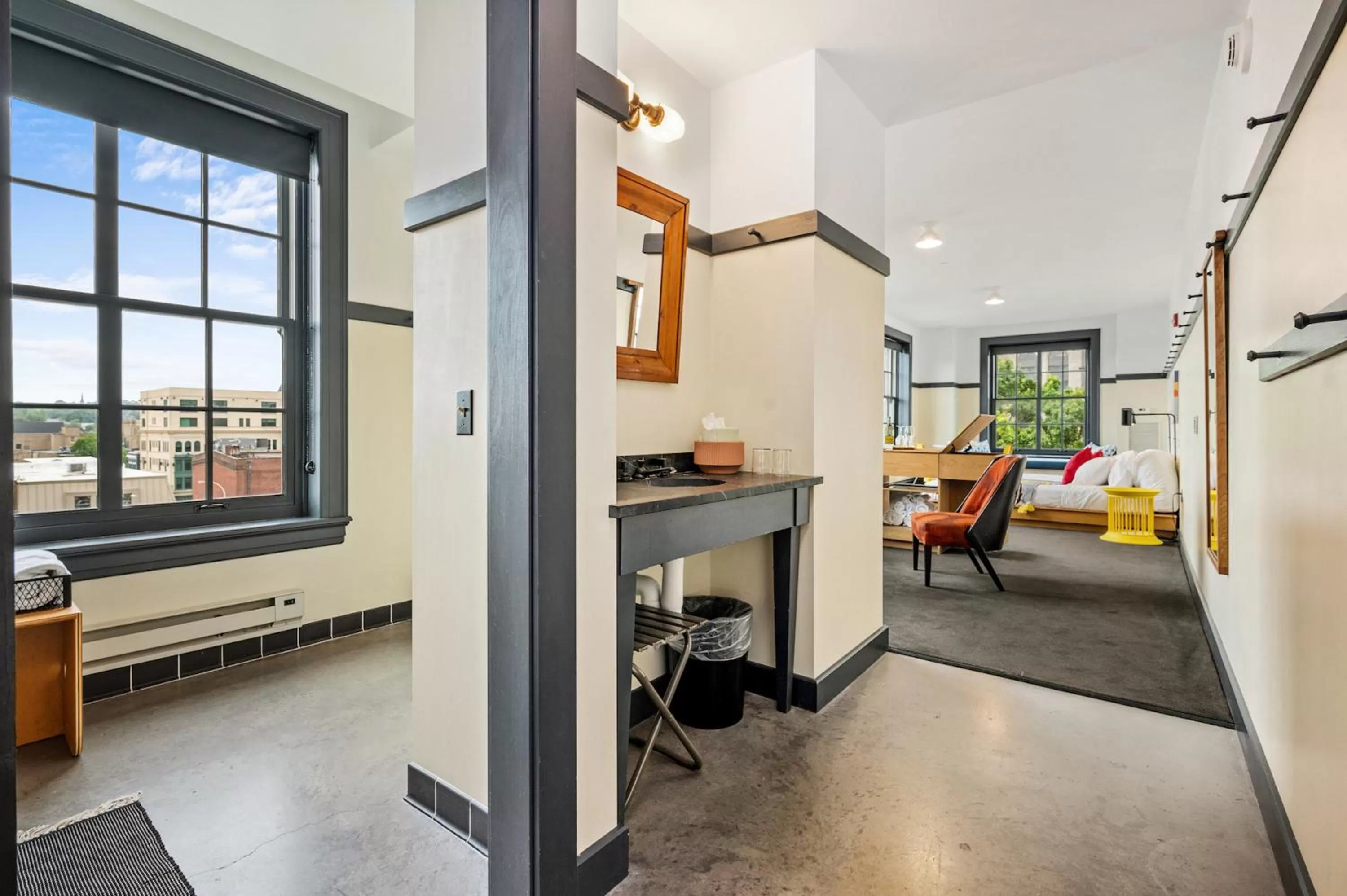 Bathroom, Bed in The Maverick by Kasa