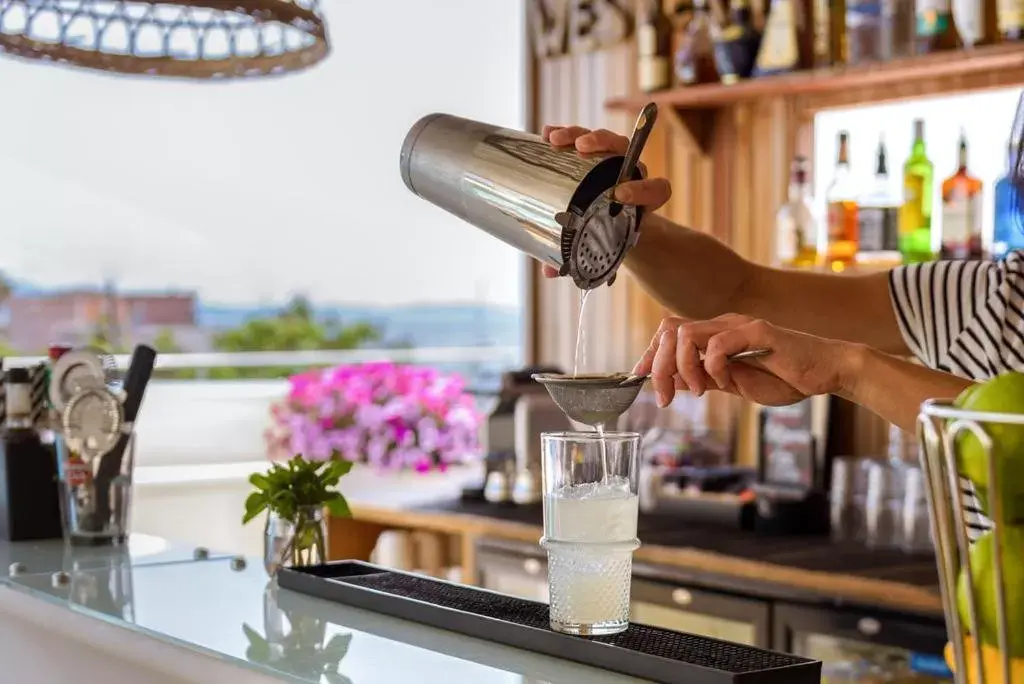 Lounge or bar in Residence de Tourisme Ajaccio Amirauté