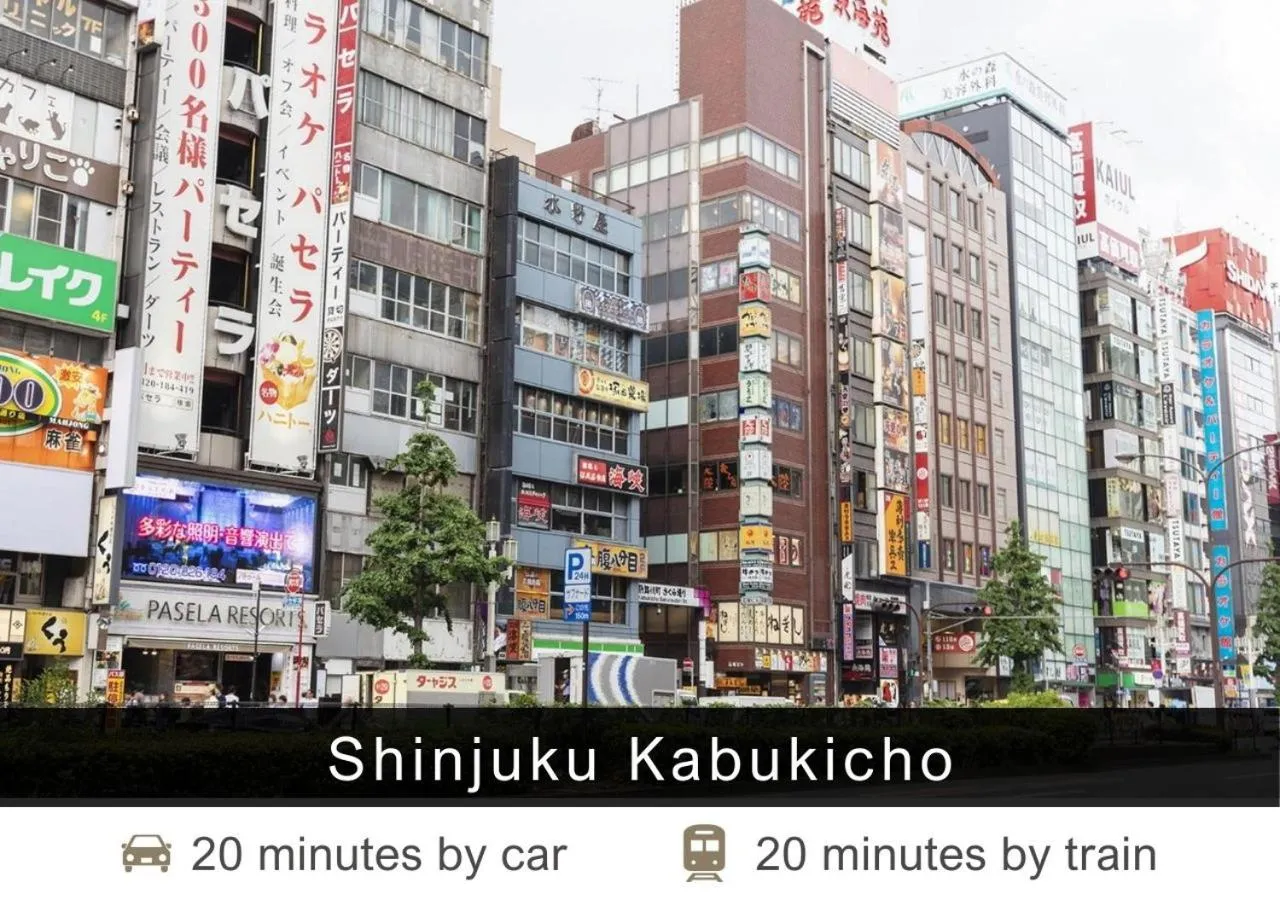 Nearby landmark in Tokyu Stay Shibuya