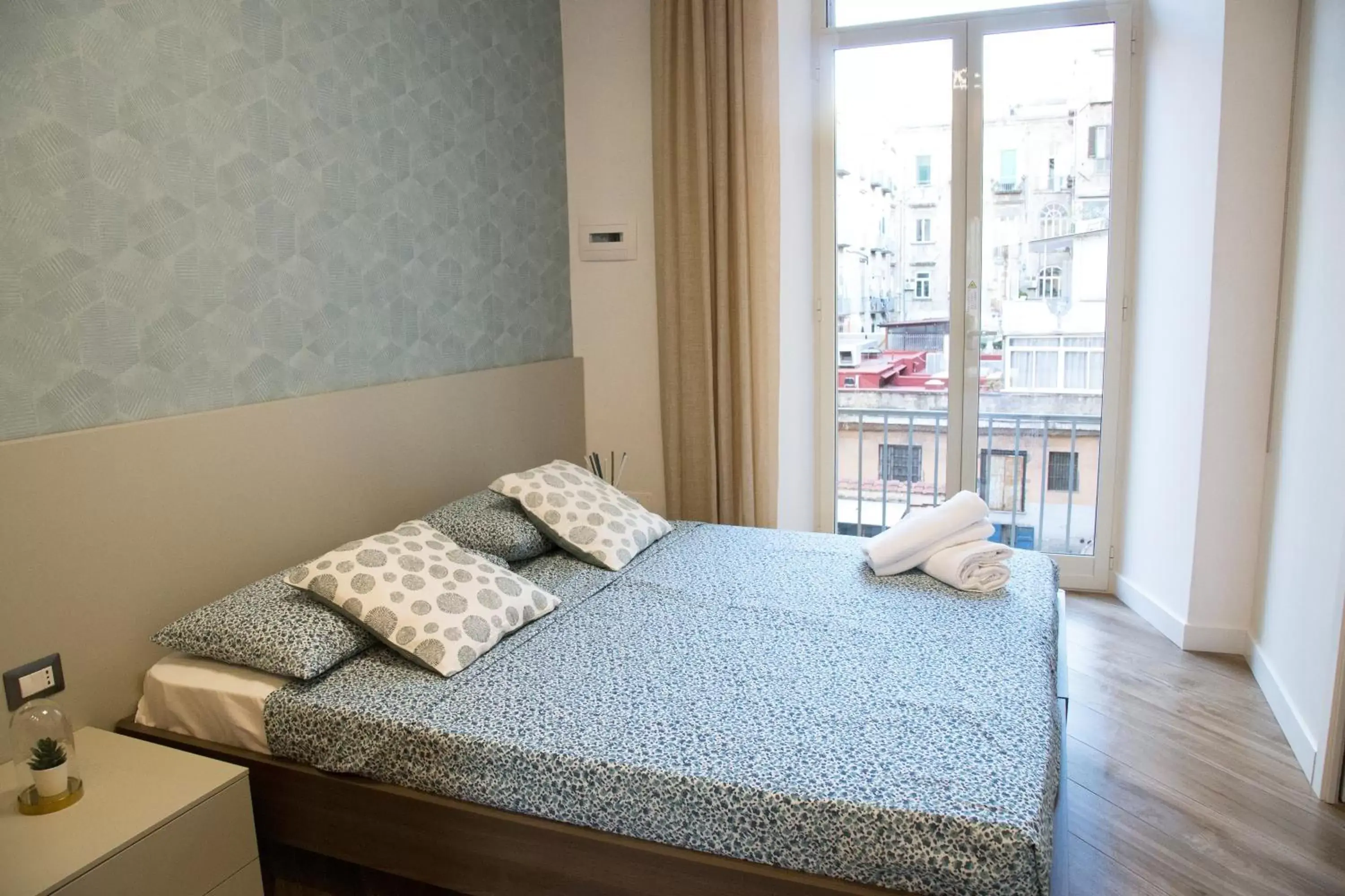 Bed in Garibaldi Rooms