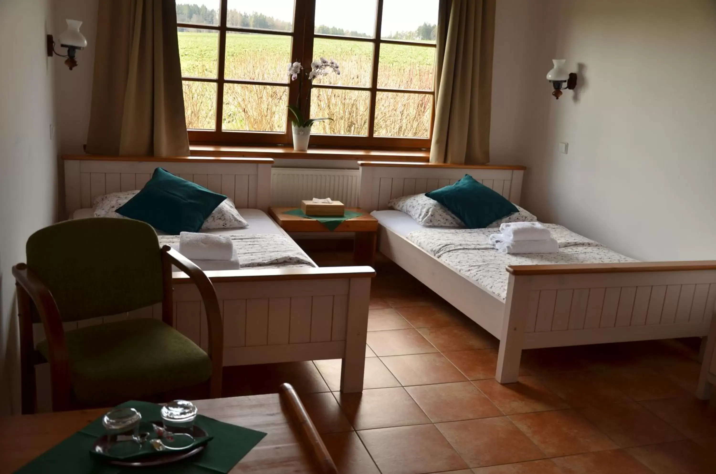 Twin Room - single occupancy in Hotel Na Statku Mirošov Twin Room - single occupancy in Hotel Na Statku Mirošov