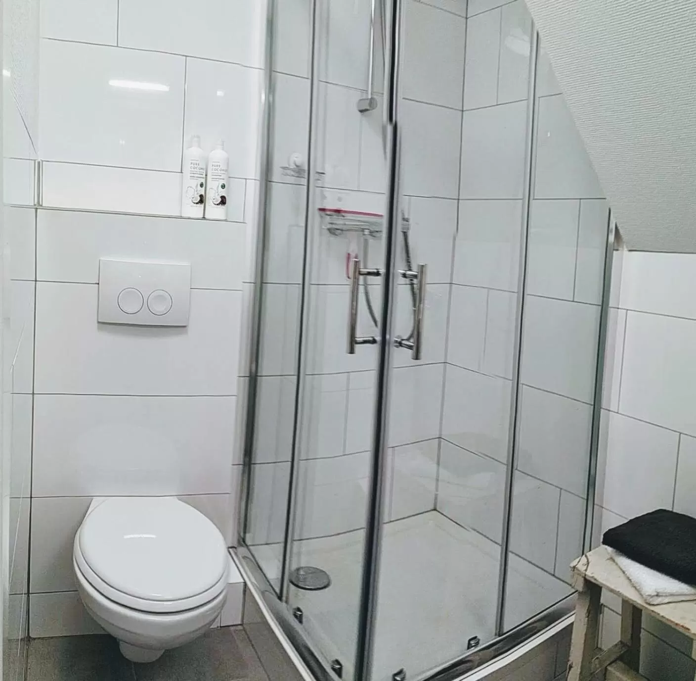 Shower, Bathroom in Logies op Dreef
