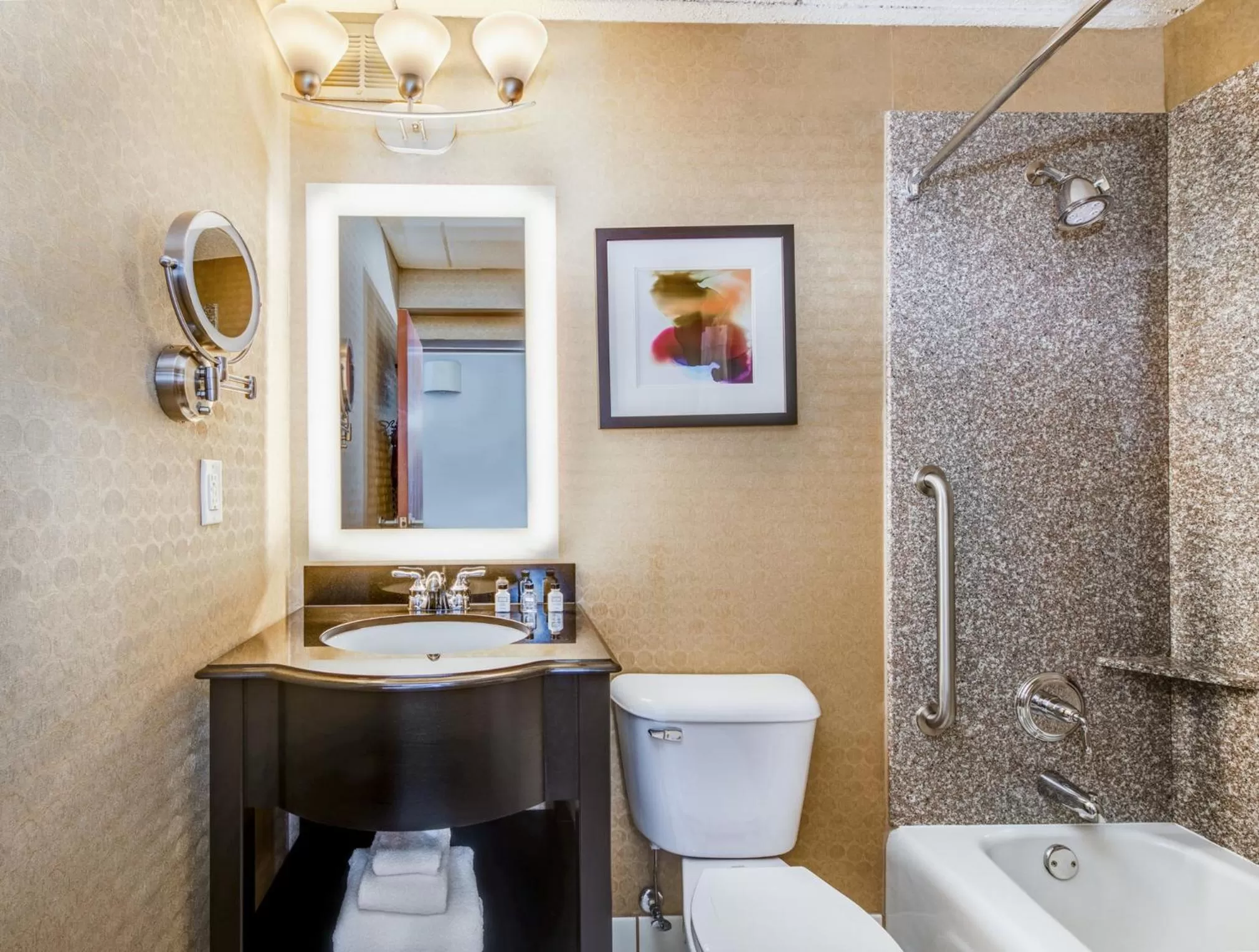 Bathroom in Crowne Plaza Milwaukee South by IHG