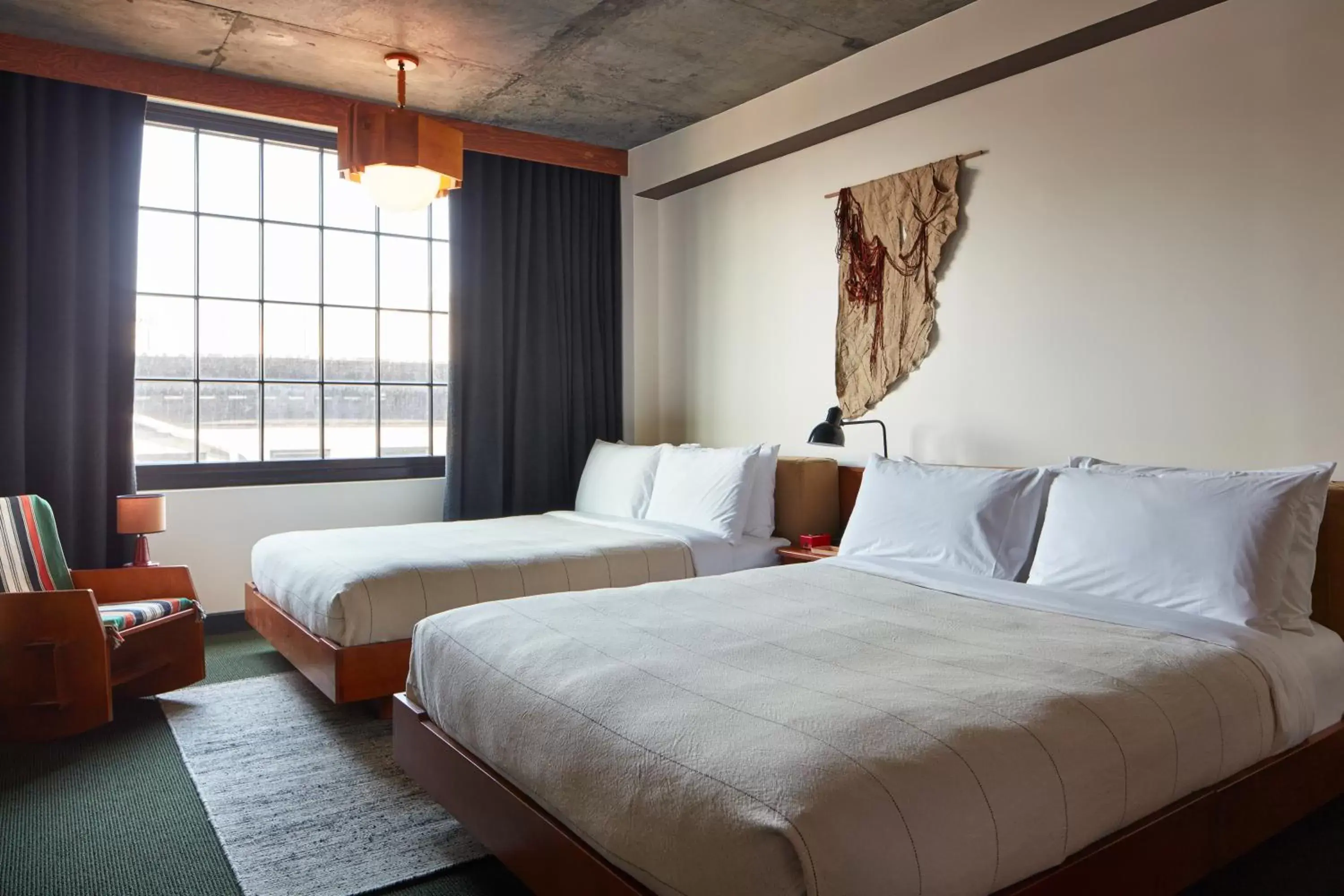 Bedroom, Bed in Ace Hotel Brooklyn